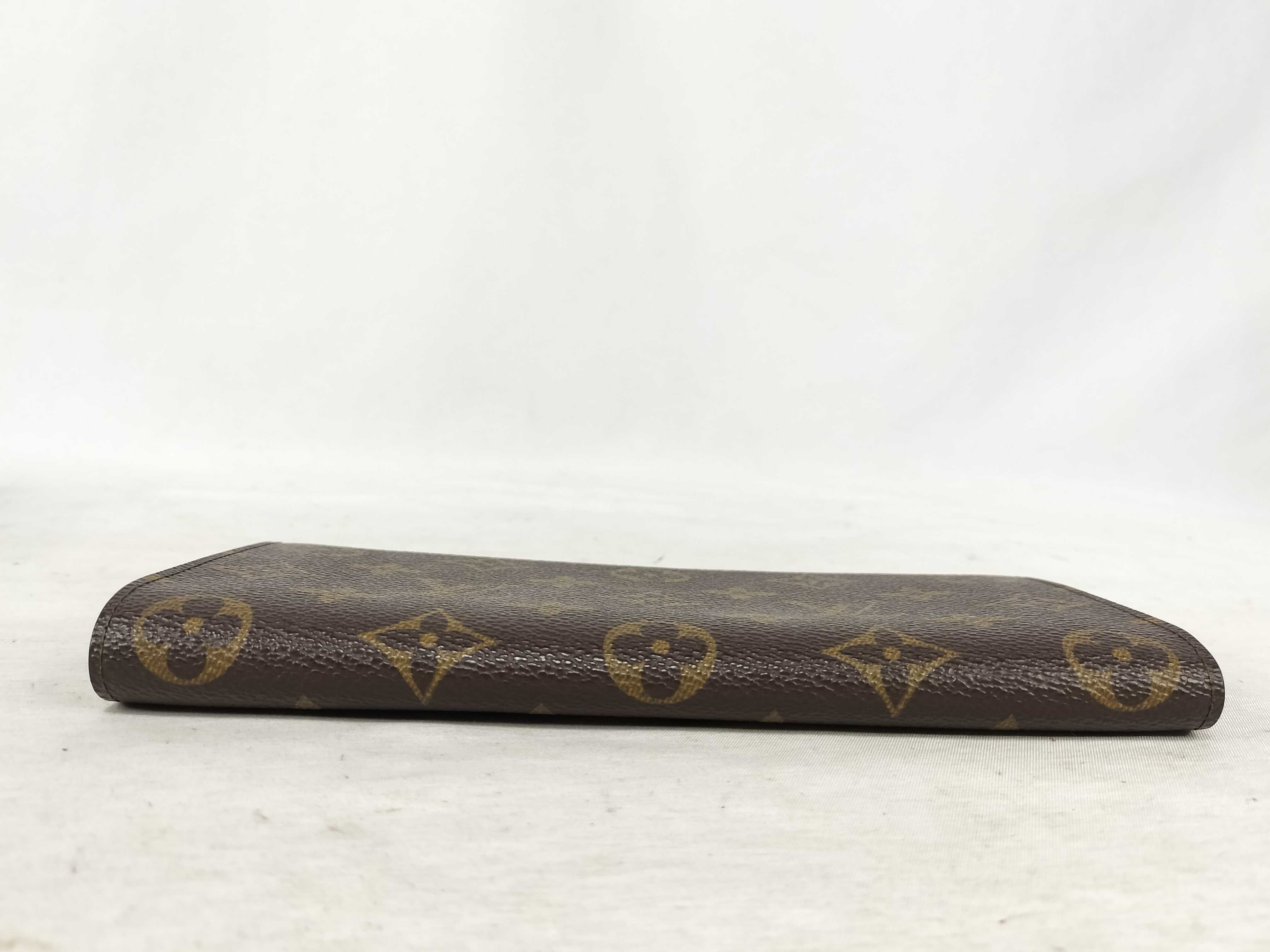 Monogram Louis Vuitton Monogram Portefeuille Sarah Long Wallet — view 6