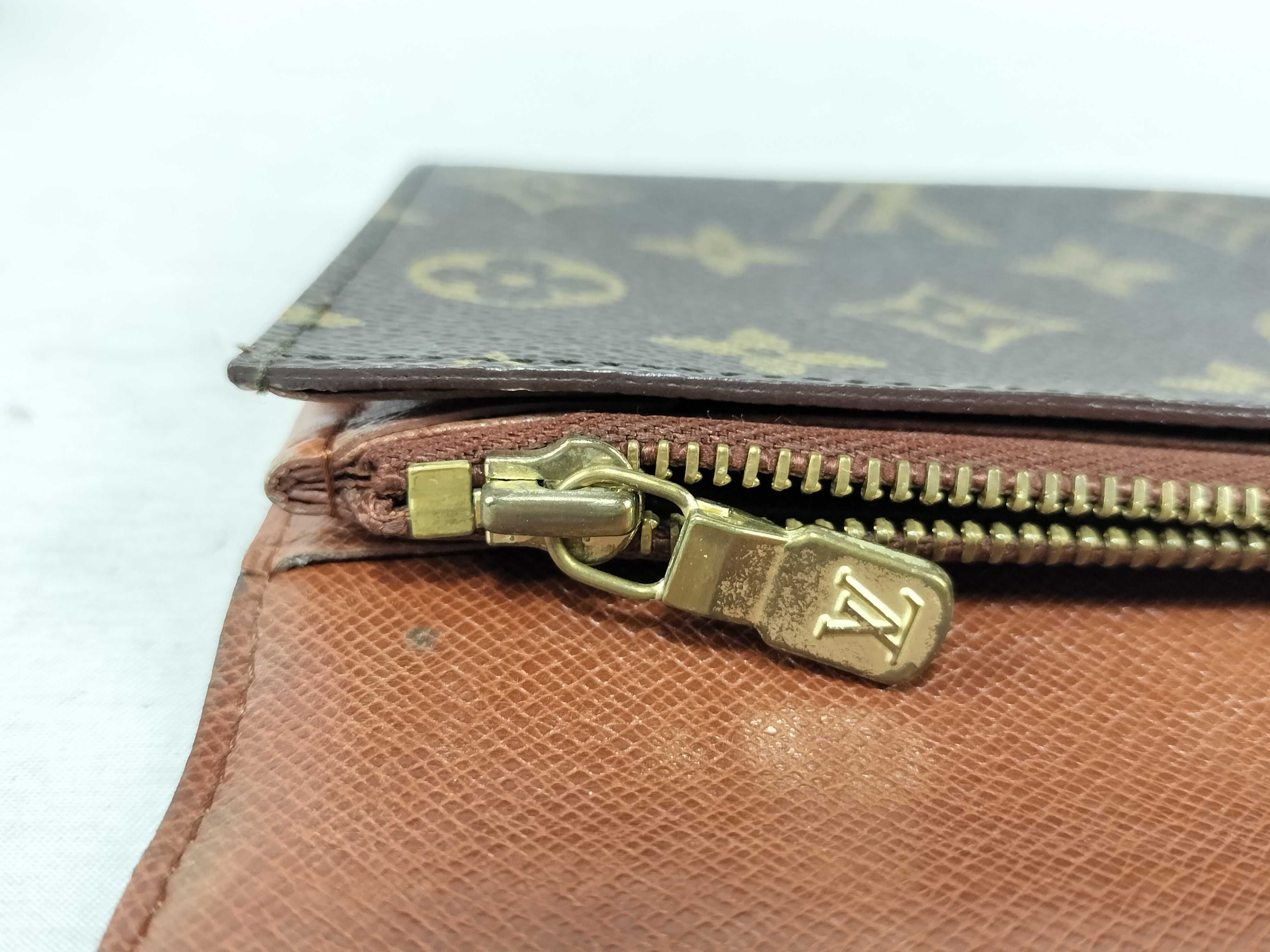 Monogram Louis Vuitton Monogram Portefeuille Sarah Long Wallet — view 8