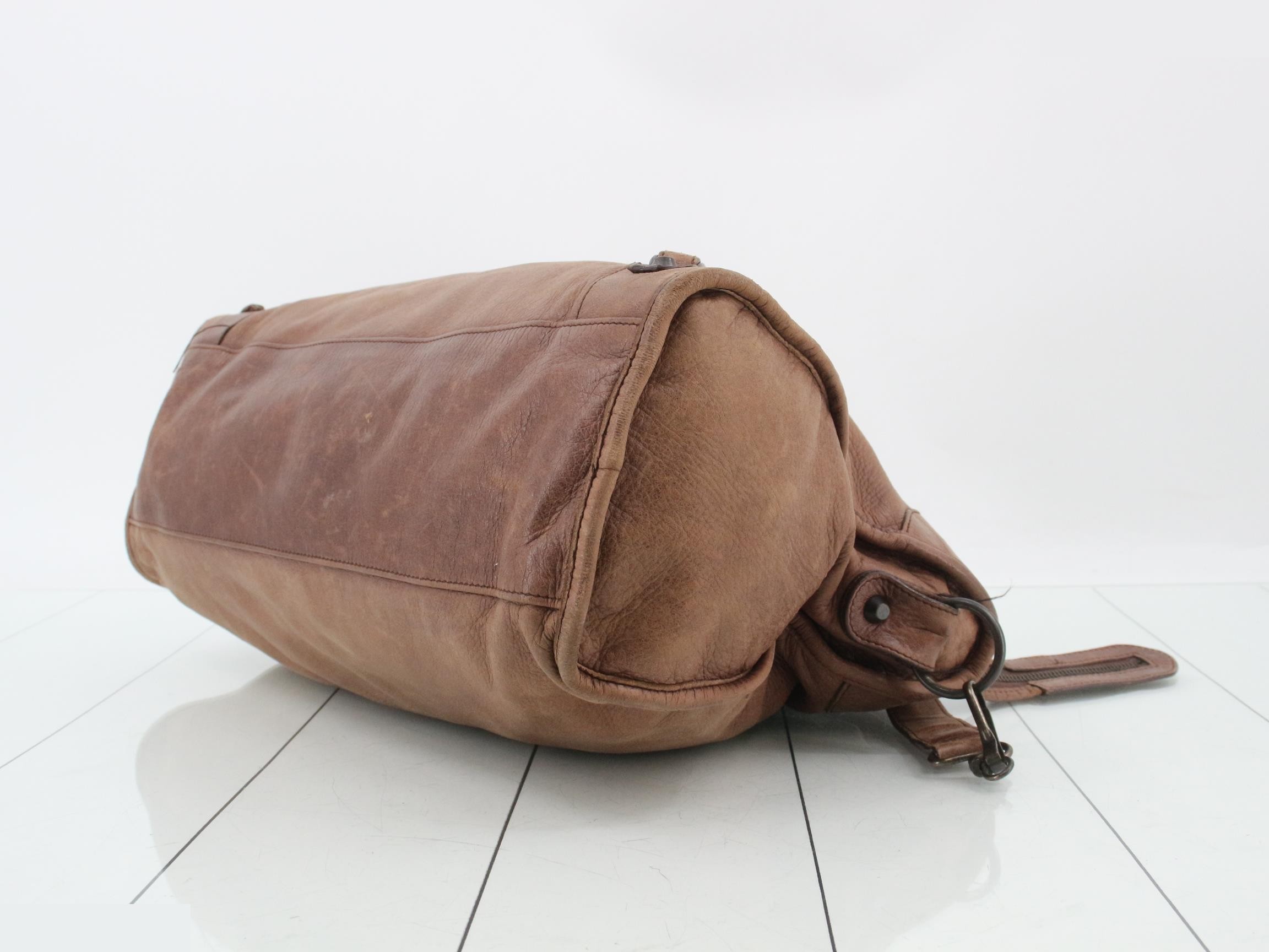 The City 2-Way Bag with Shoulder Strap, Brown — view 6