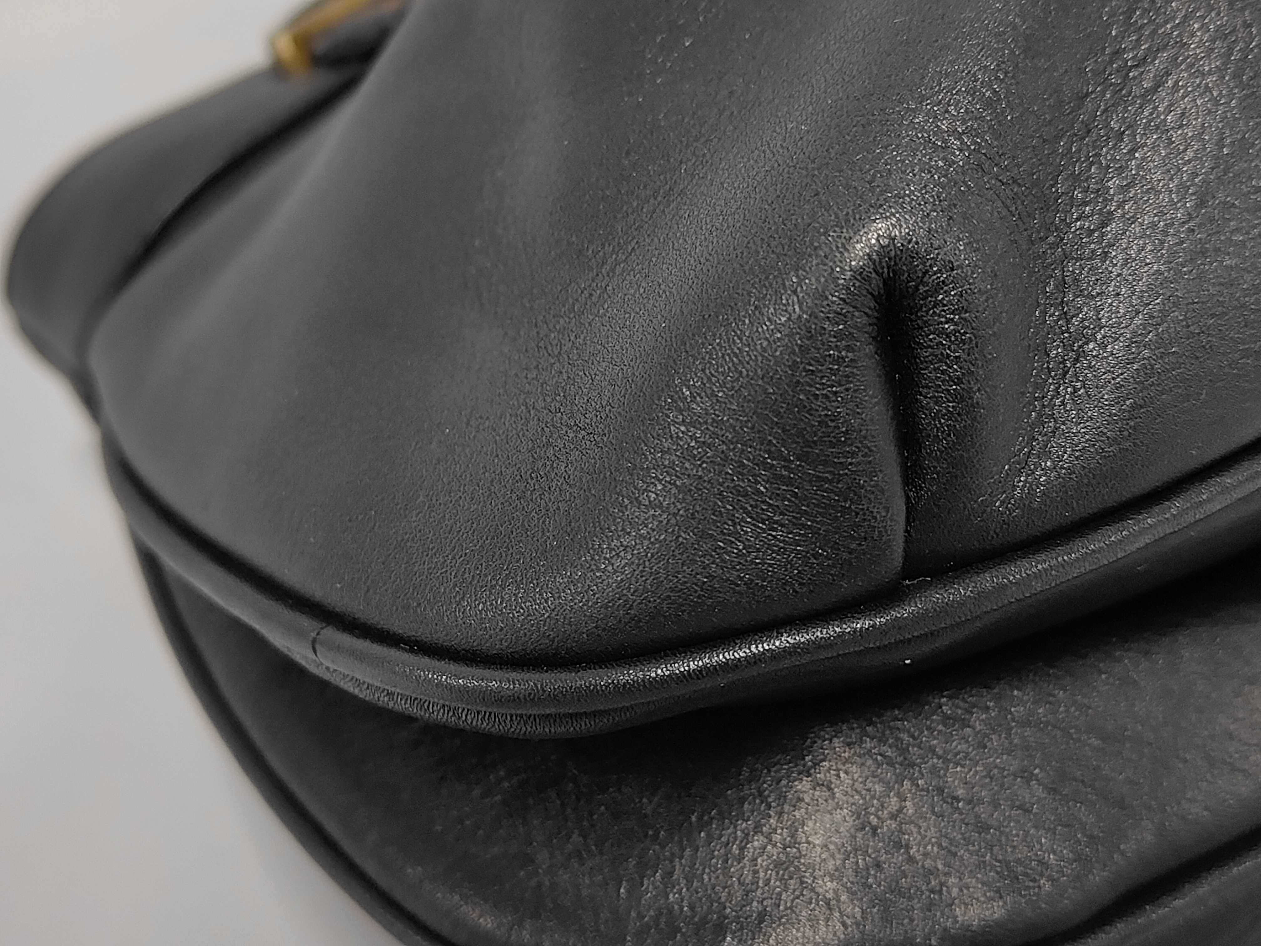 Old Vintage Macadam Leather Handbag — view 4