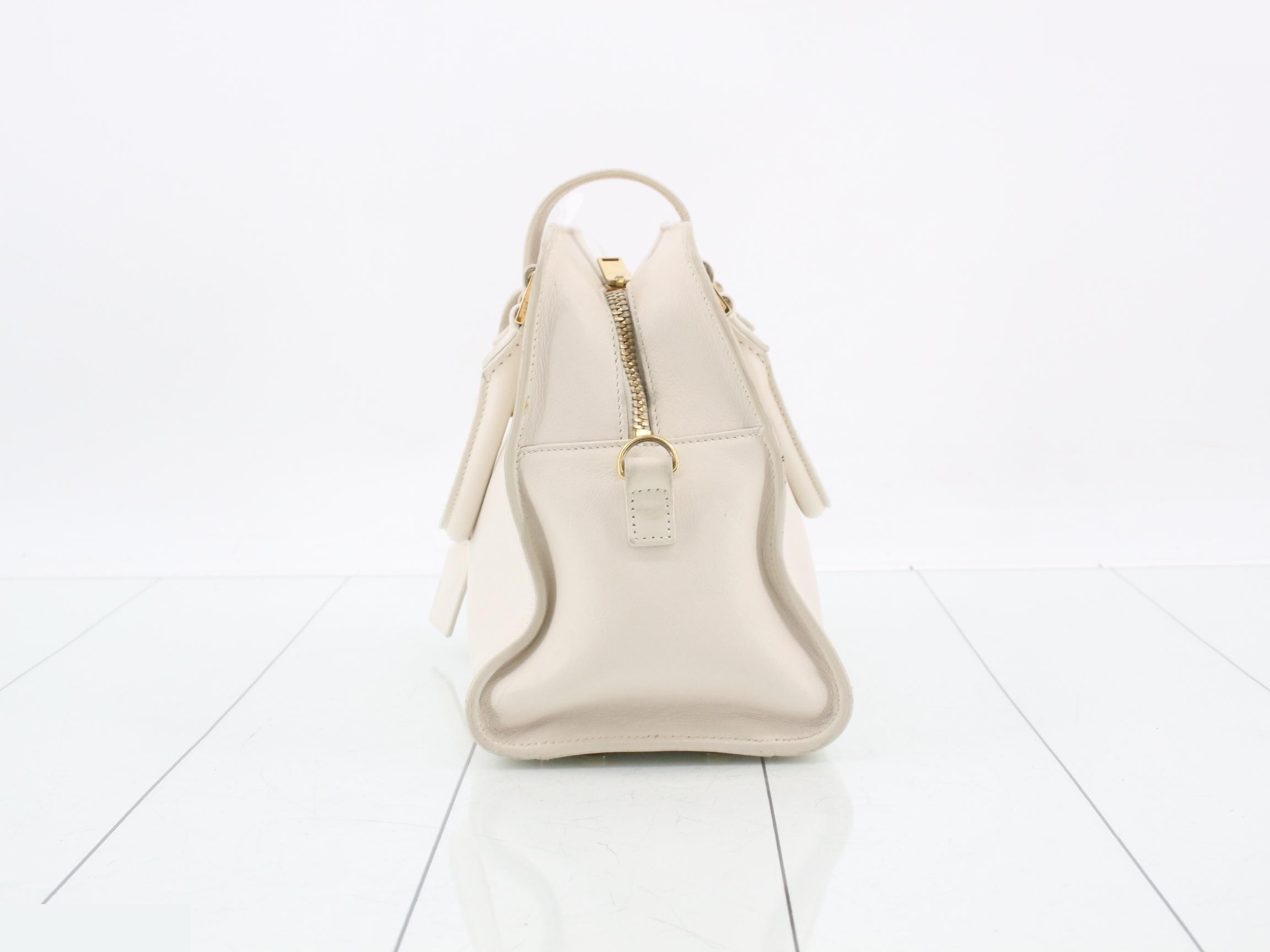 Baby Cabas Monogram White — view 3