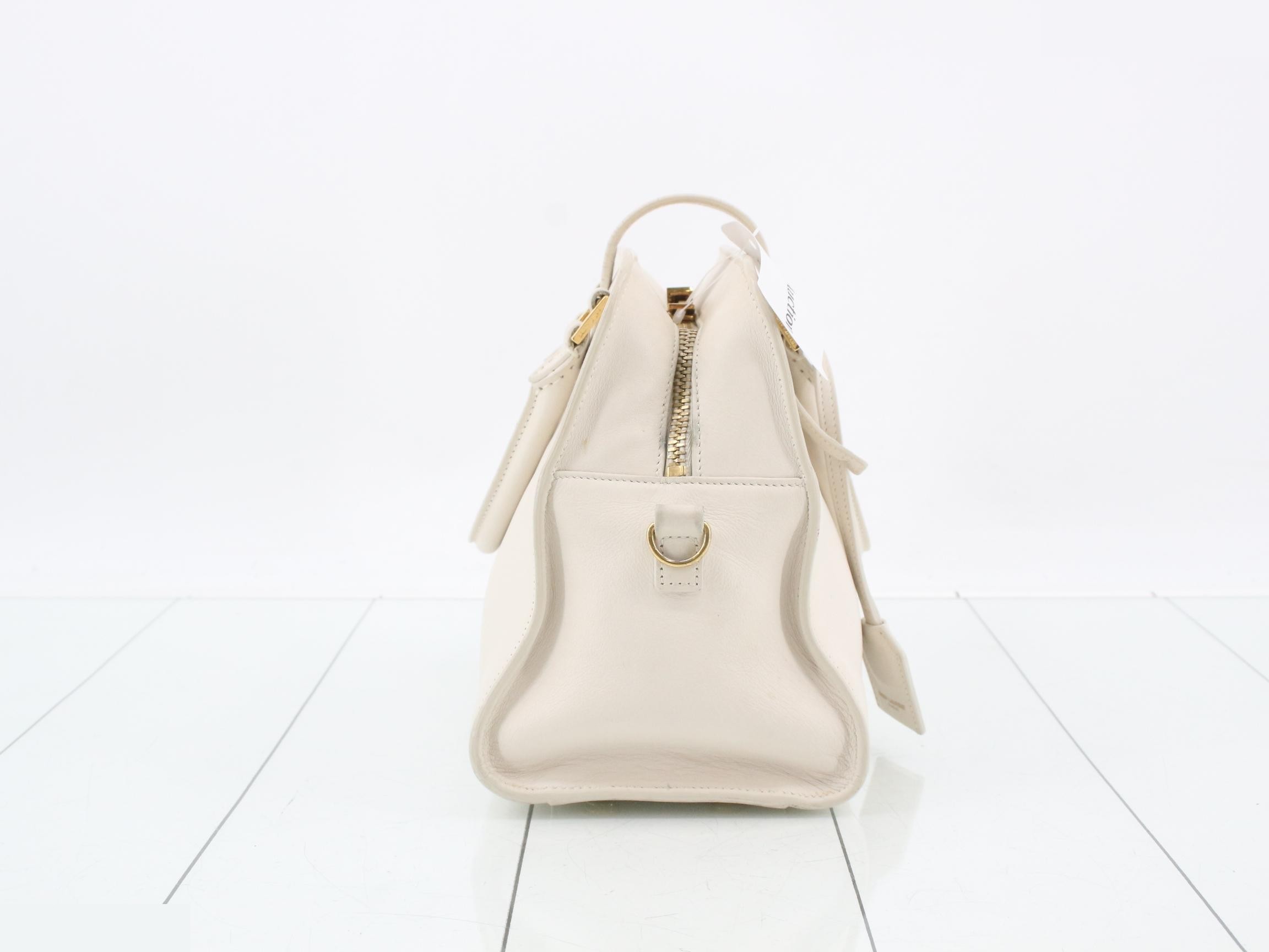Baby Cabas Monogram White — view 4