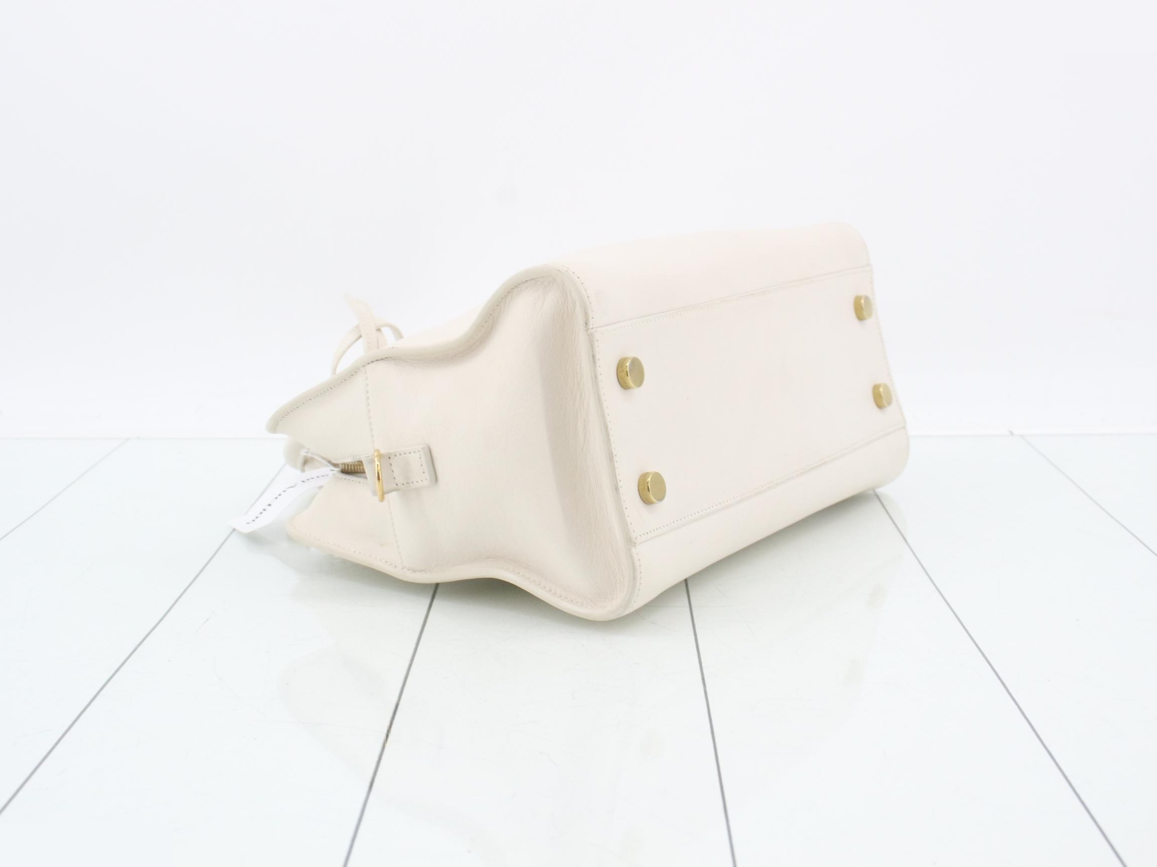 Baby Cabas Monogram White — view 5