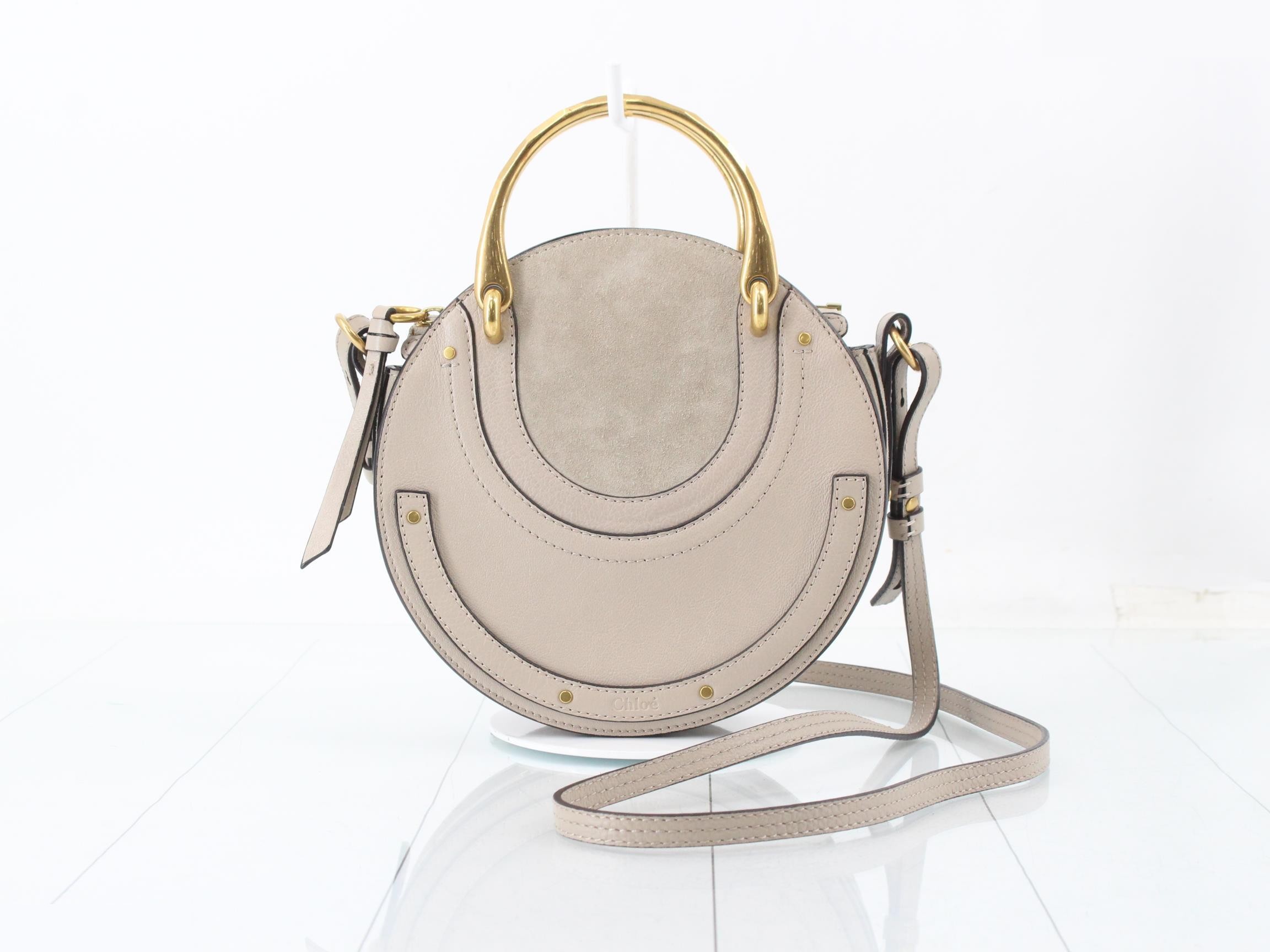 Other lines: Bags & Shoulder Bags - Pixie Leather Suede Greige