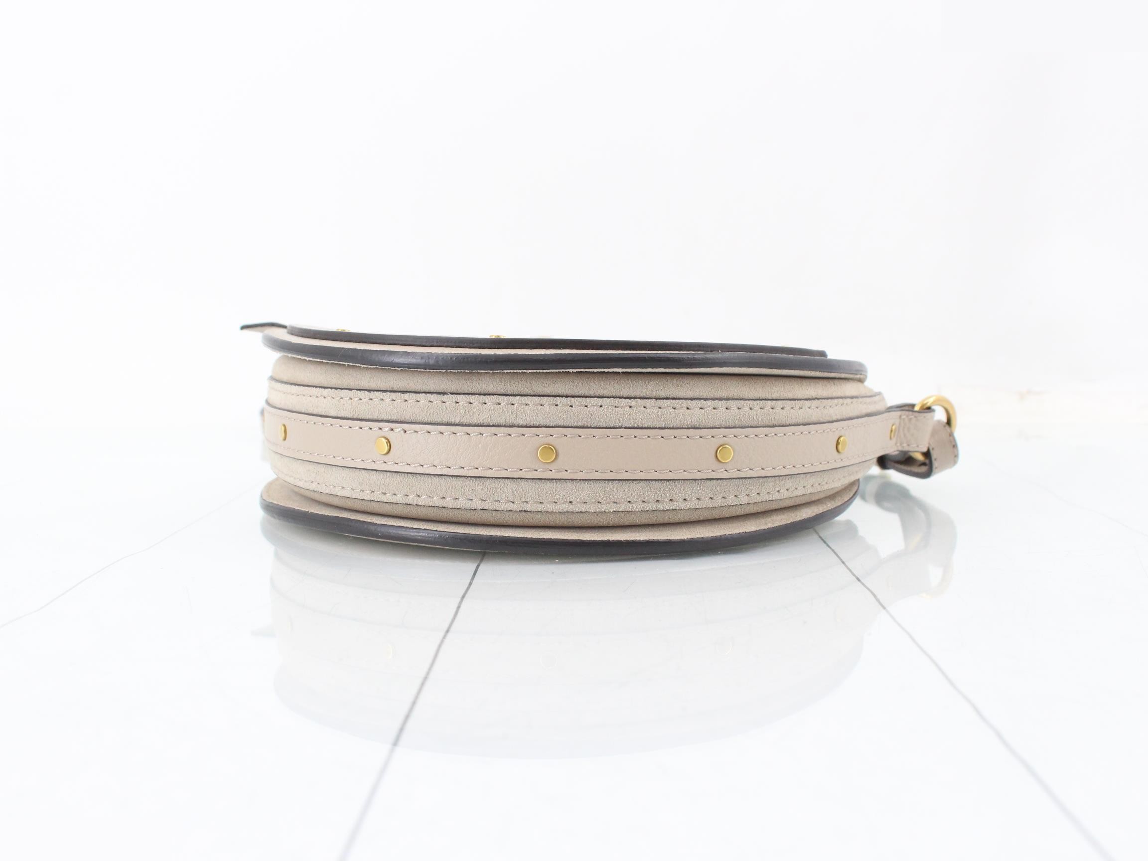Other lines: Bags & Shoulder Bags - Pixie Leather Suede Greige — view 6