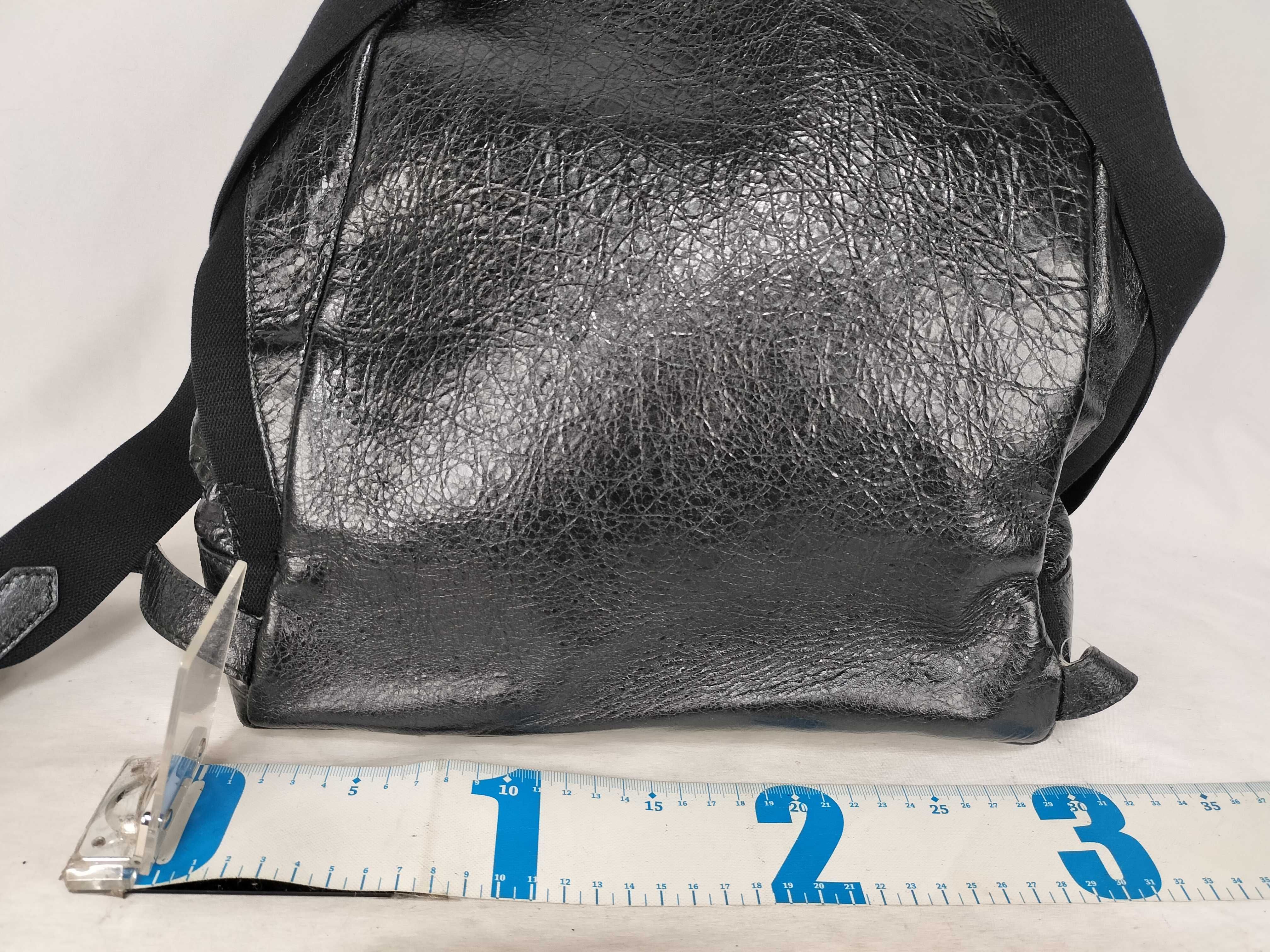 Leather Backpack Black Rucksack — view 2