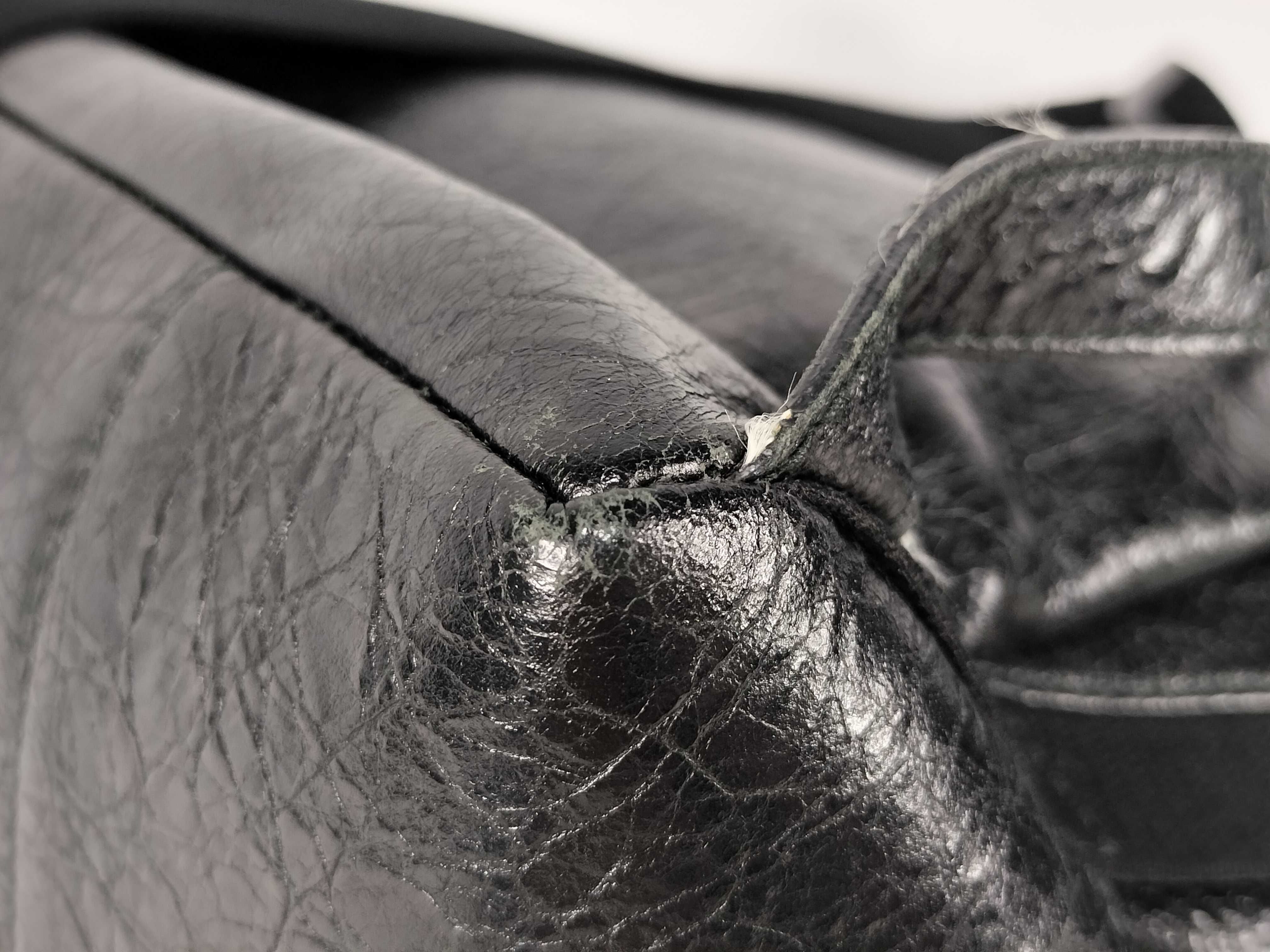 Leather Backpack Black Rucksack — view 5