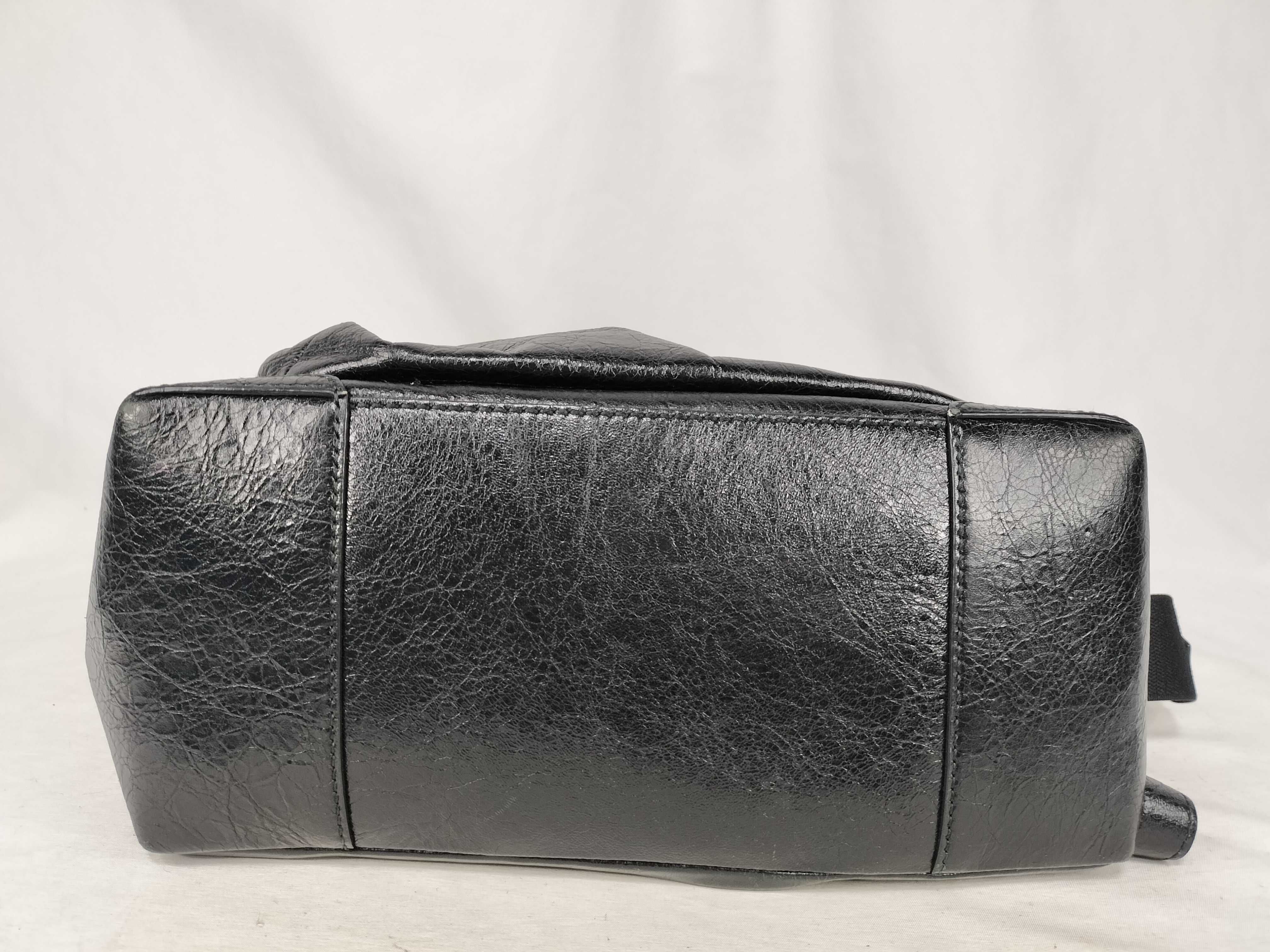 Leather Backpack Black Rucksack — view 8