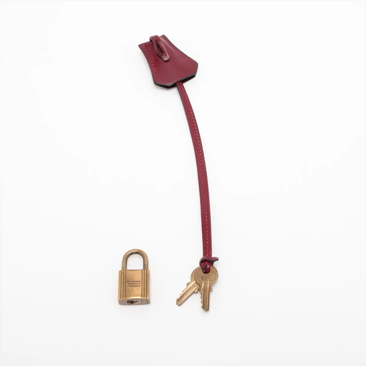 [Individually packaged] Hermes Kelly 32 Sellier Box Calf Rouge H Gold Hardware S: 1989 — view 12