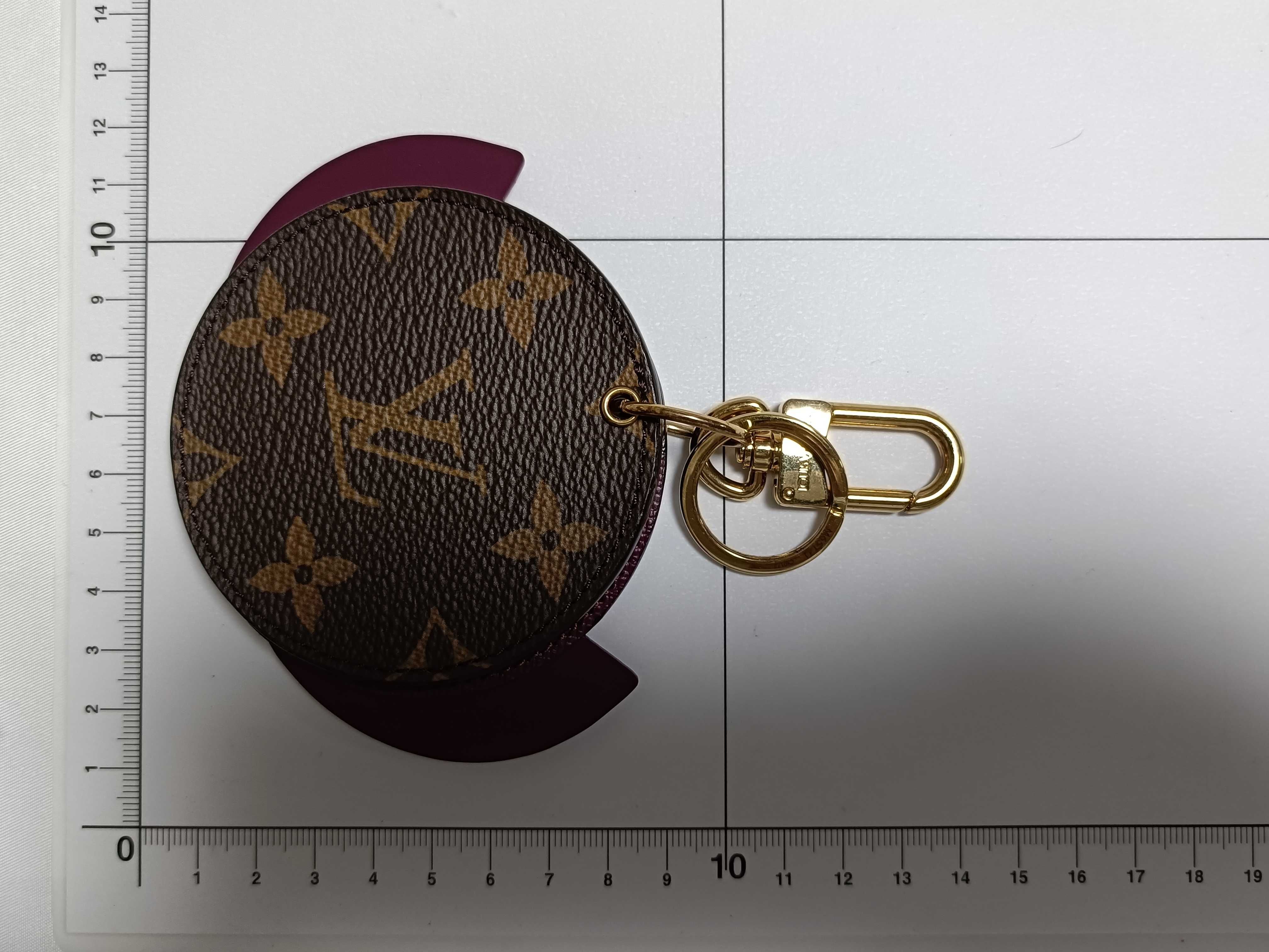 A.LOUIS VUITTON Bag Charm - Monogram Totem Mirror, Compact Mirror, Key Case — view 2