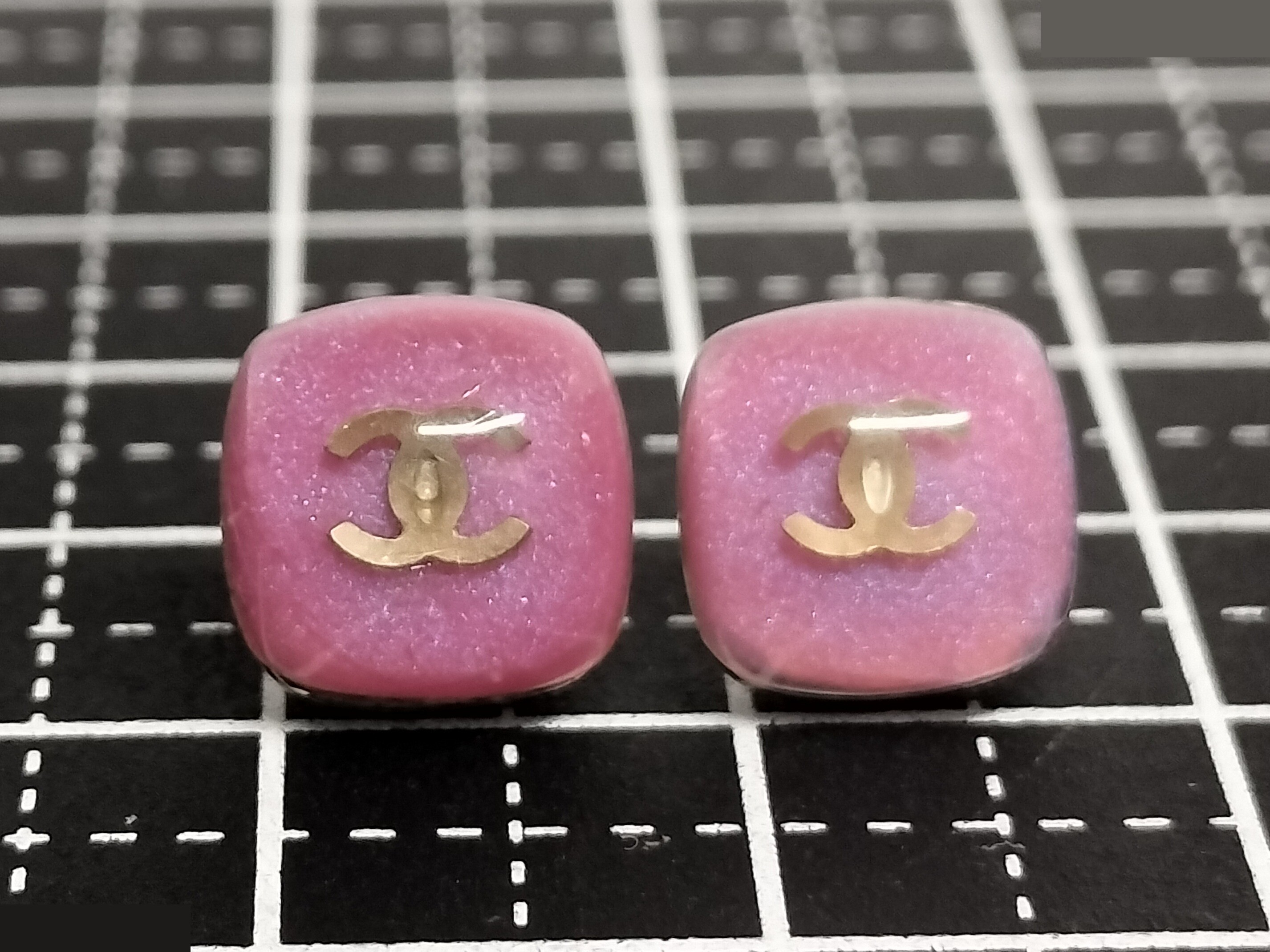 Coco Mini Pink Earrings — view 4