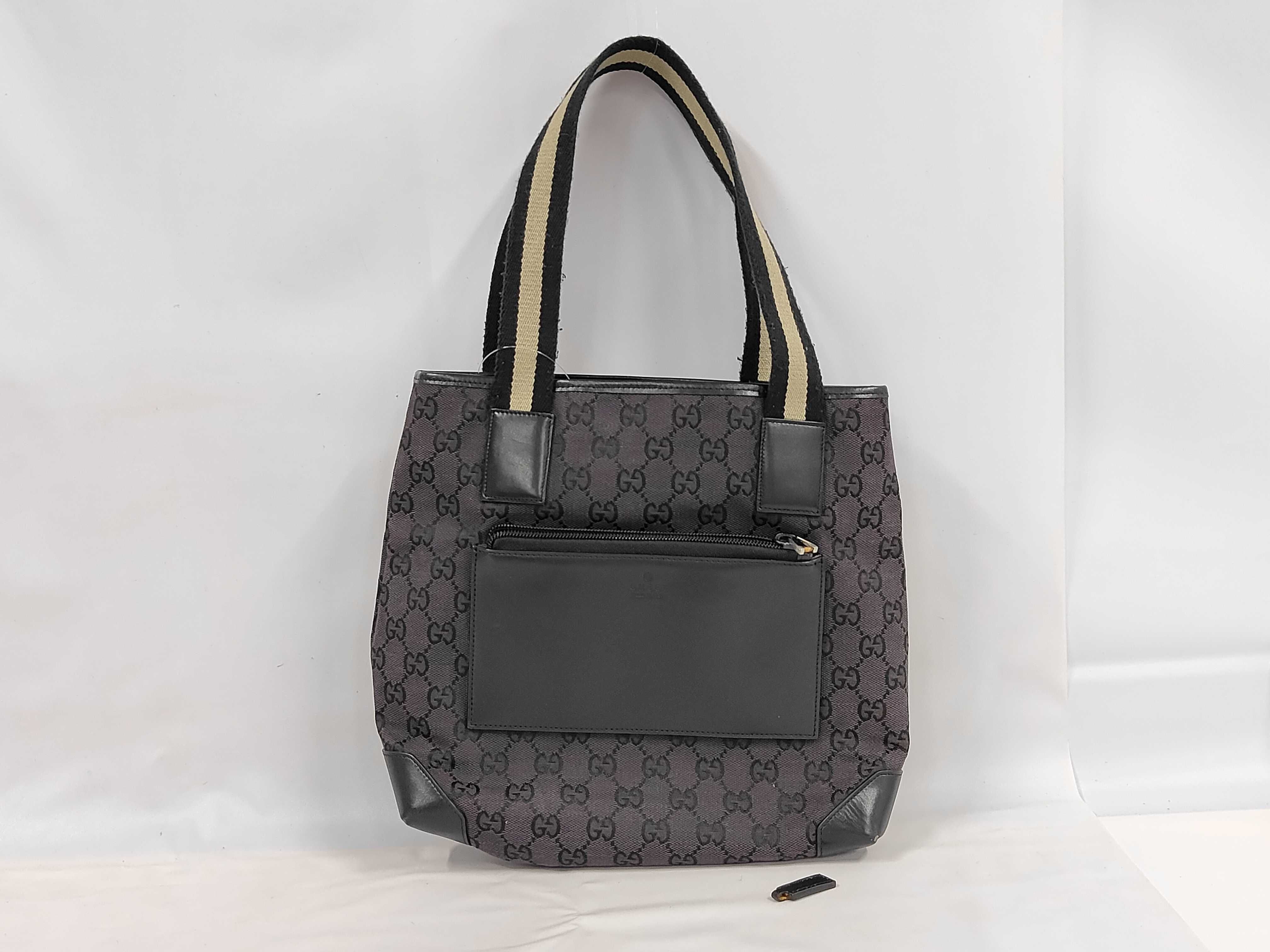 GG Canvas Shoulder Bag, GG Pattern Canvas Handbag