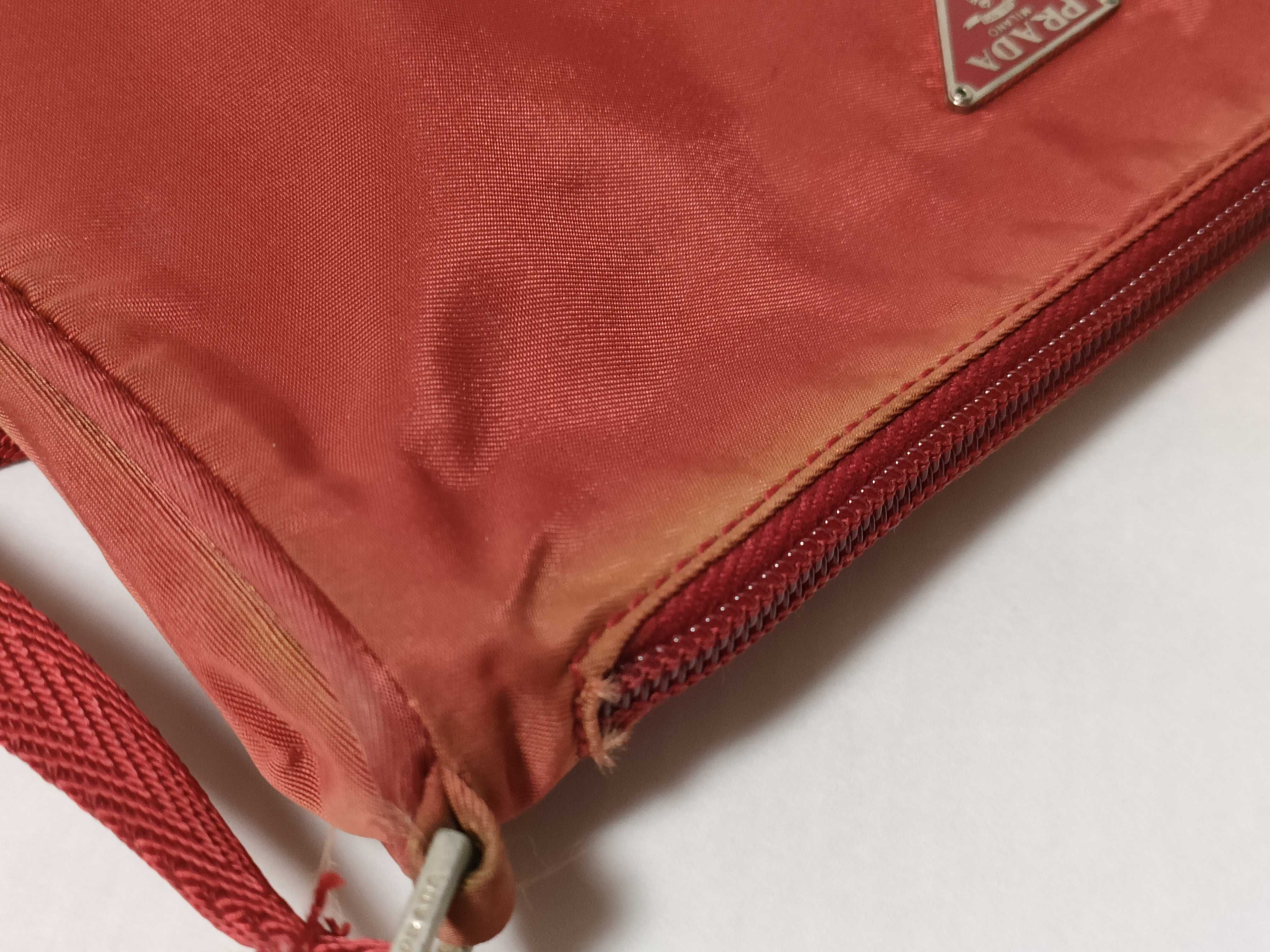 Nylon Accessory Pouch, Red Pouch — view 13