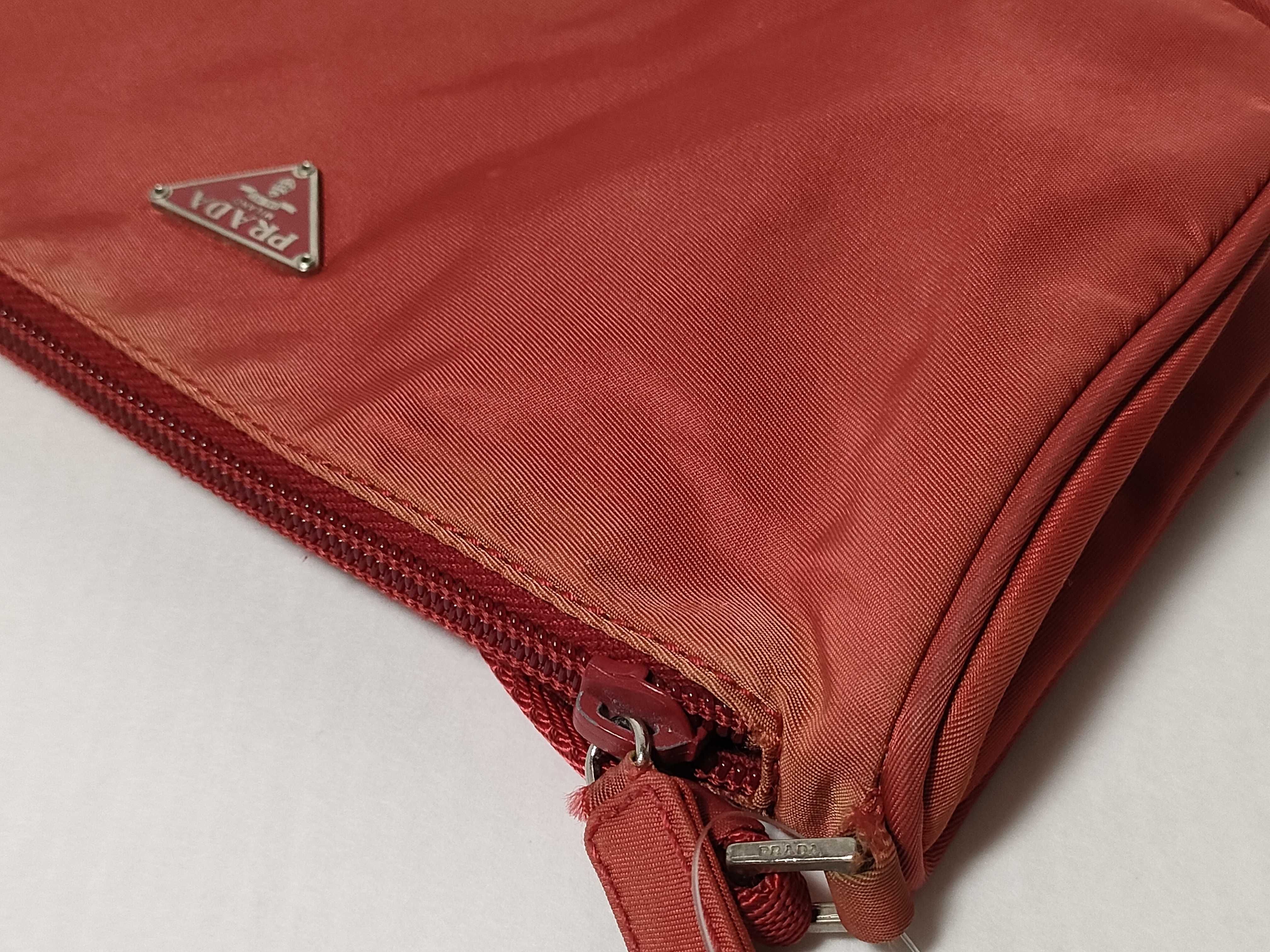 Nylon Accessory Pouch, Red Pouch — view 14