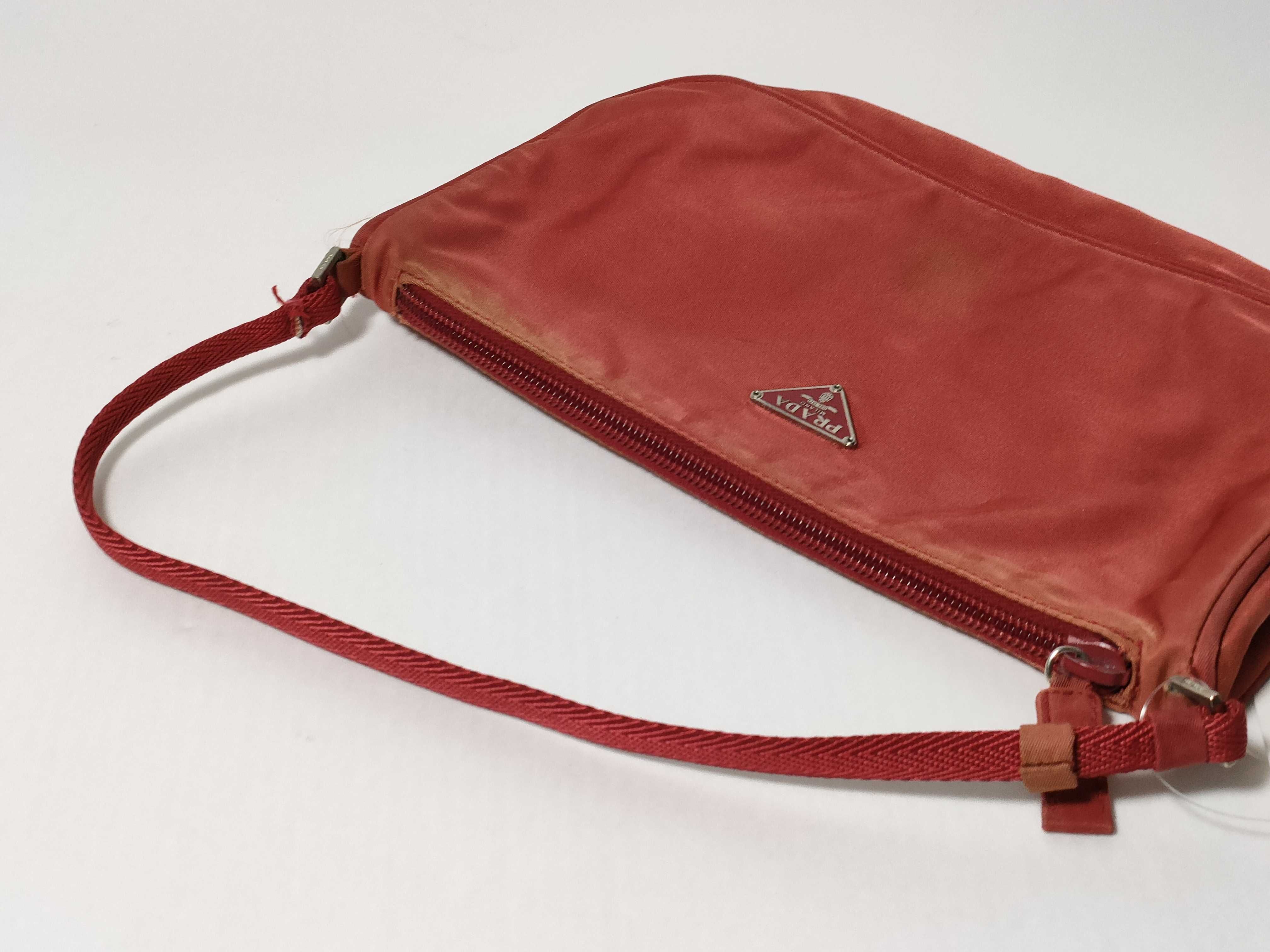 Nylon Accessory Pouch, Red Pouch — view 3