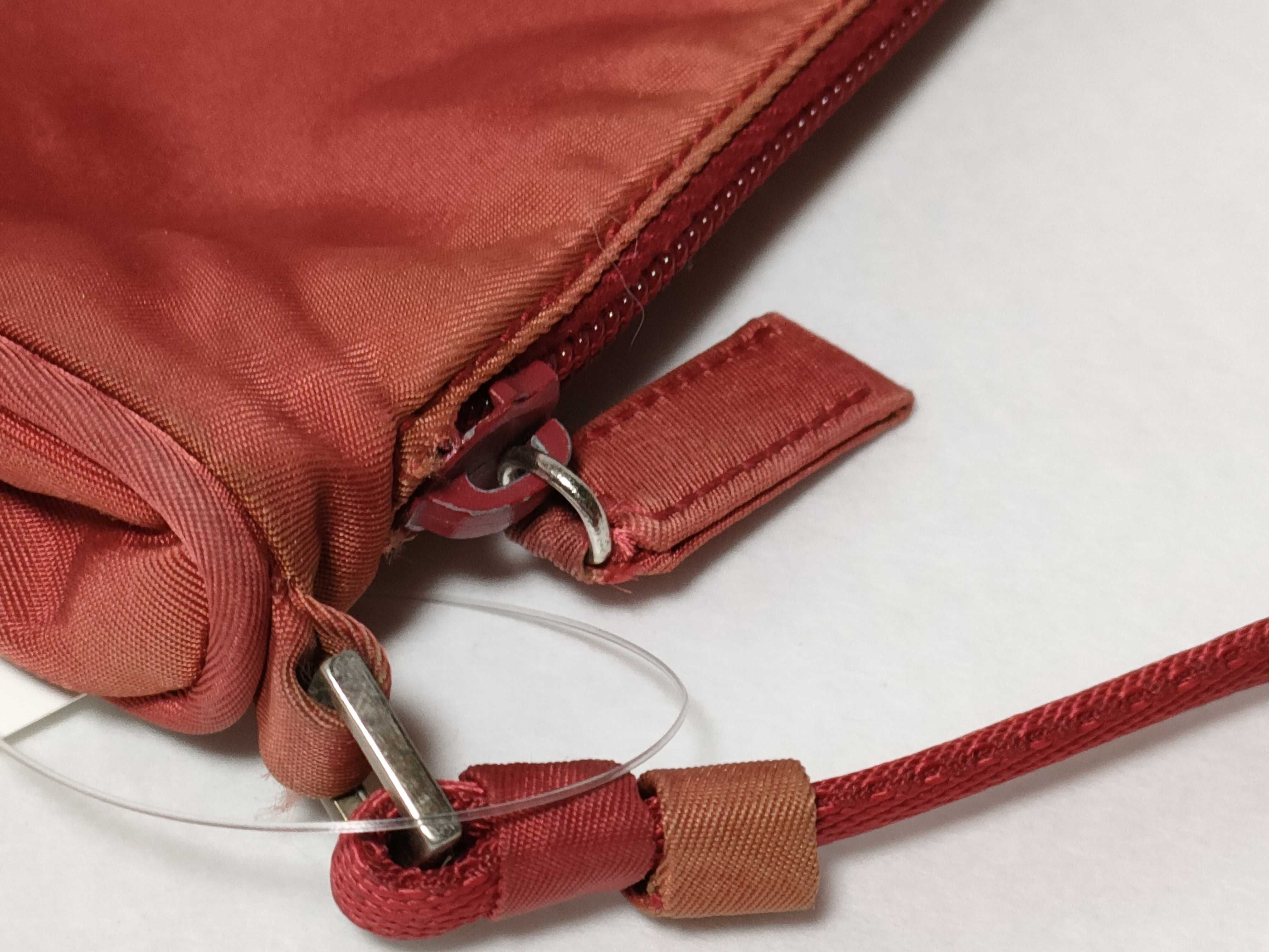 Nylon Accessory Pouch, Red Pouch — view 6
