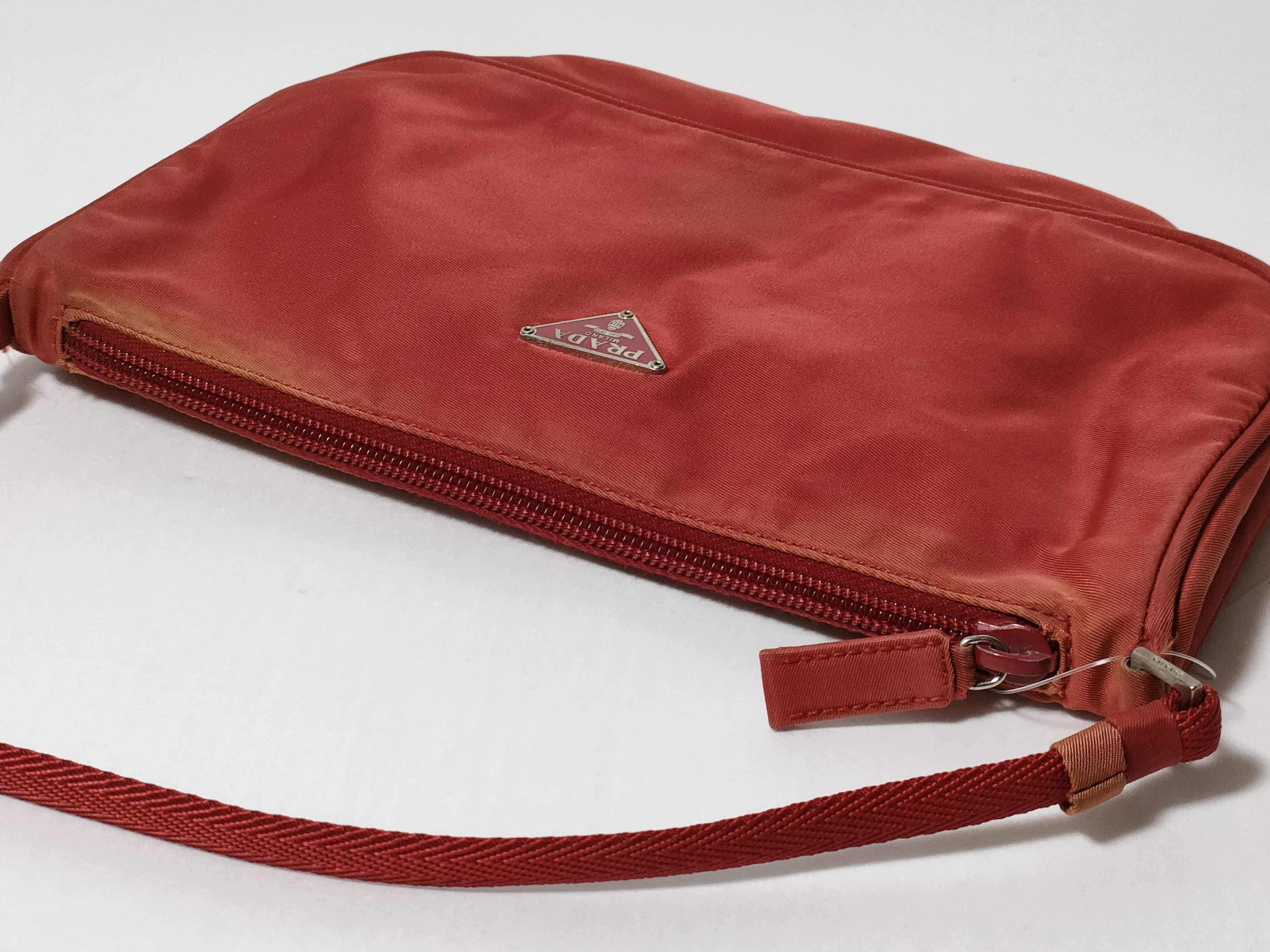 Nylon Accessory Pouch, Red Pouch — view 7