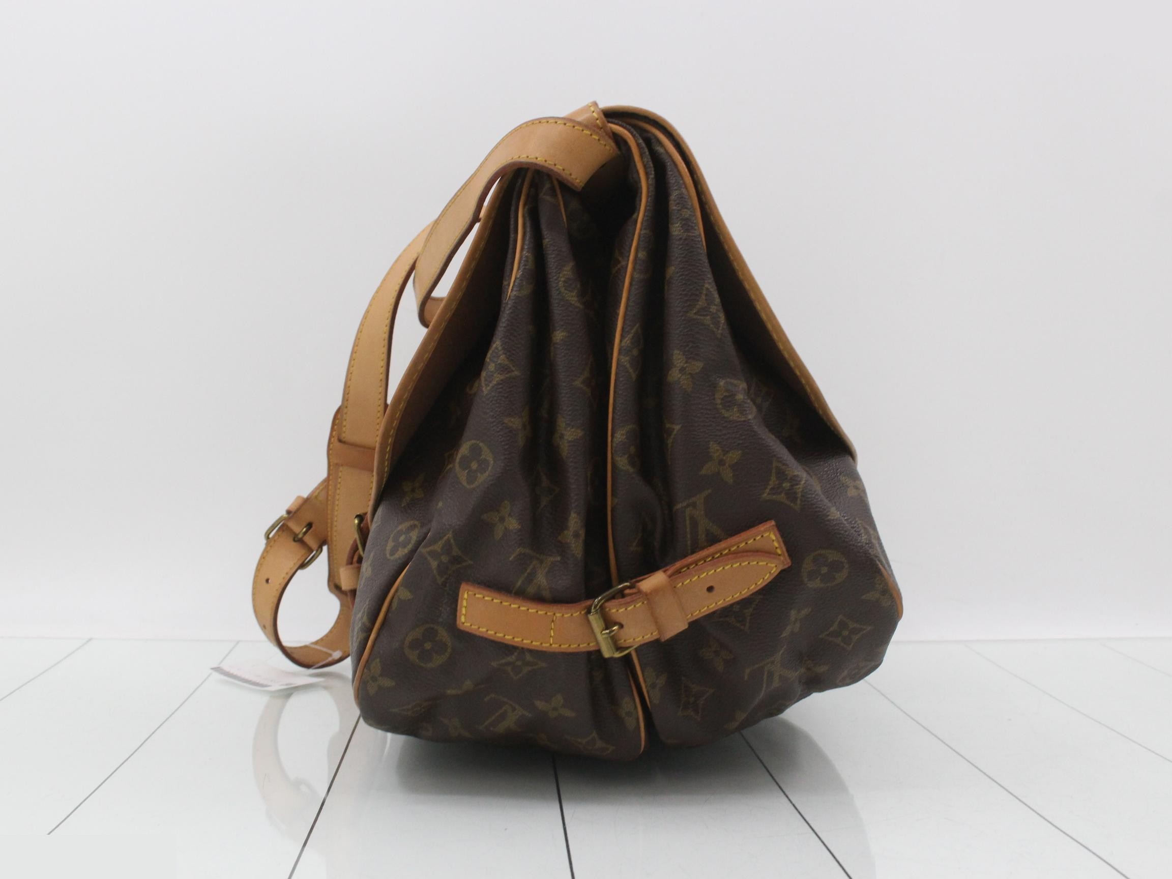 Monogram Saumur 35 Shoulder Bag — view 3