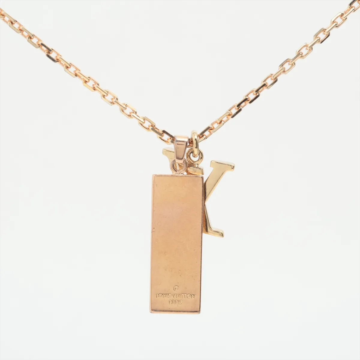M69461 Pendant DJ Vocabulary Keyboard DP0220 Necklace GP Gold — view 2