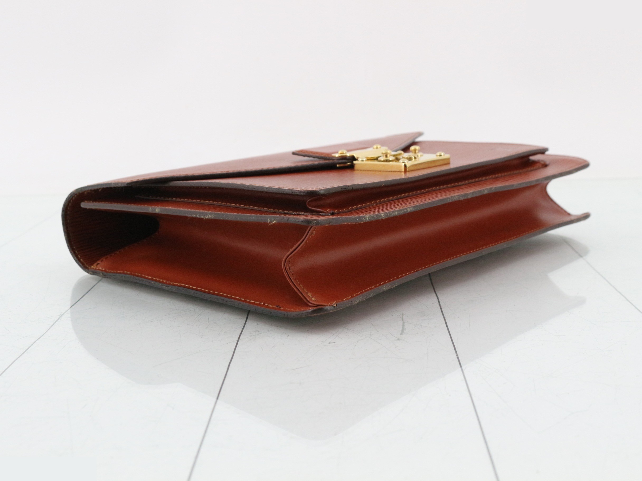Monceau Kenyan Brown Shoulder Strap with Key — view 5
