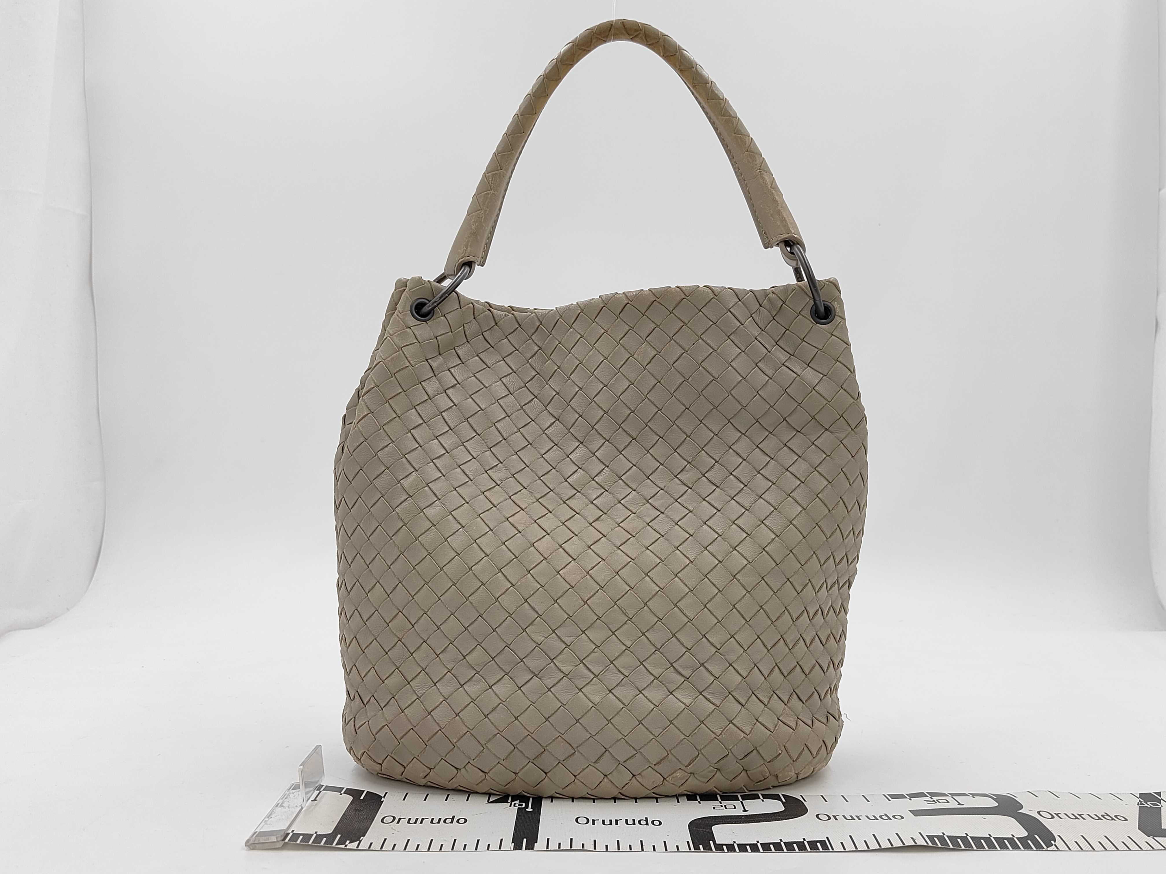 Intrecciato Leather Handbag — view 2