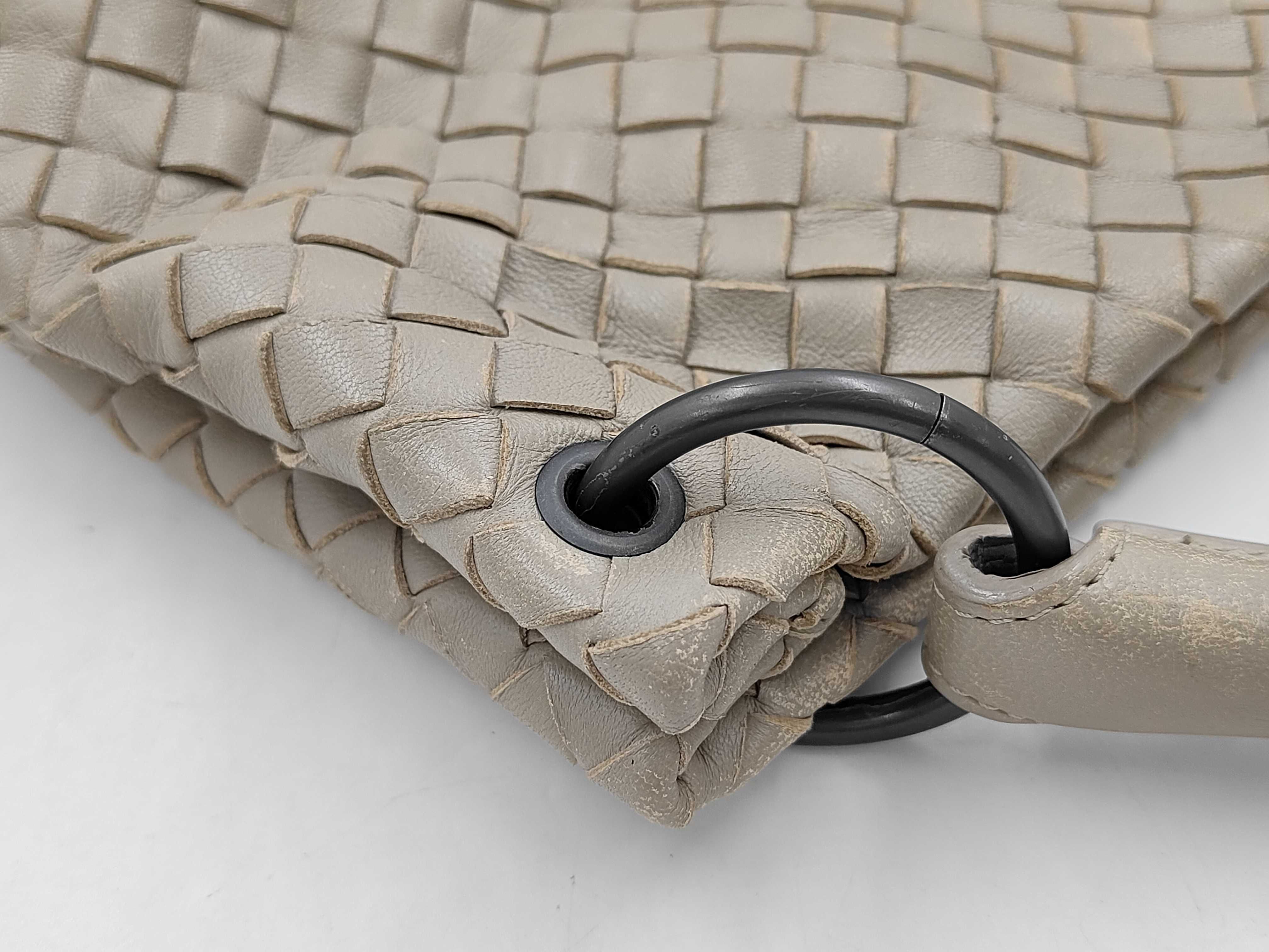 Intrecciato Leather Handbag — view 5