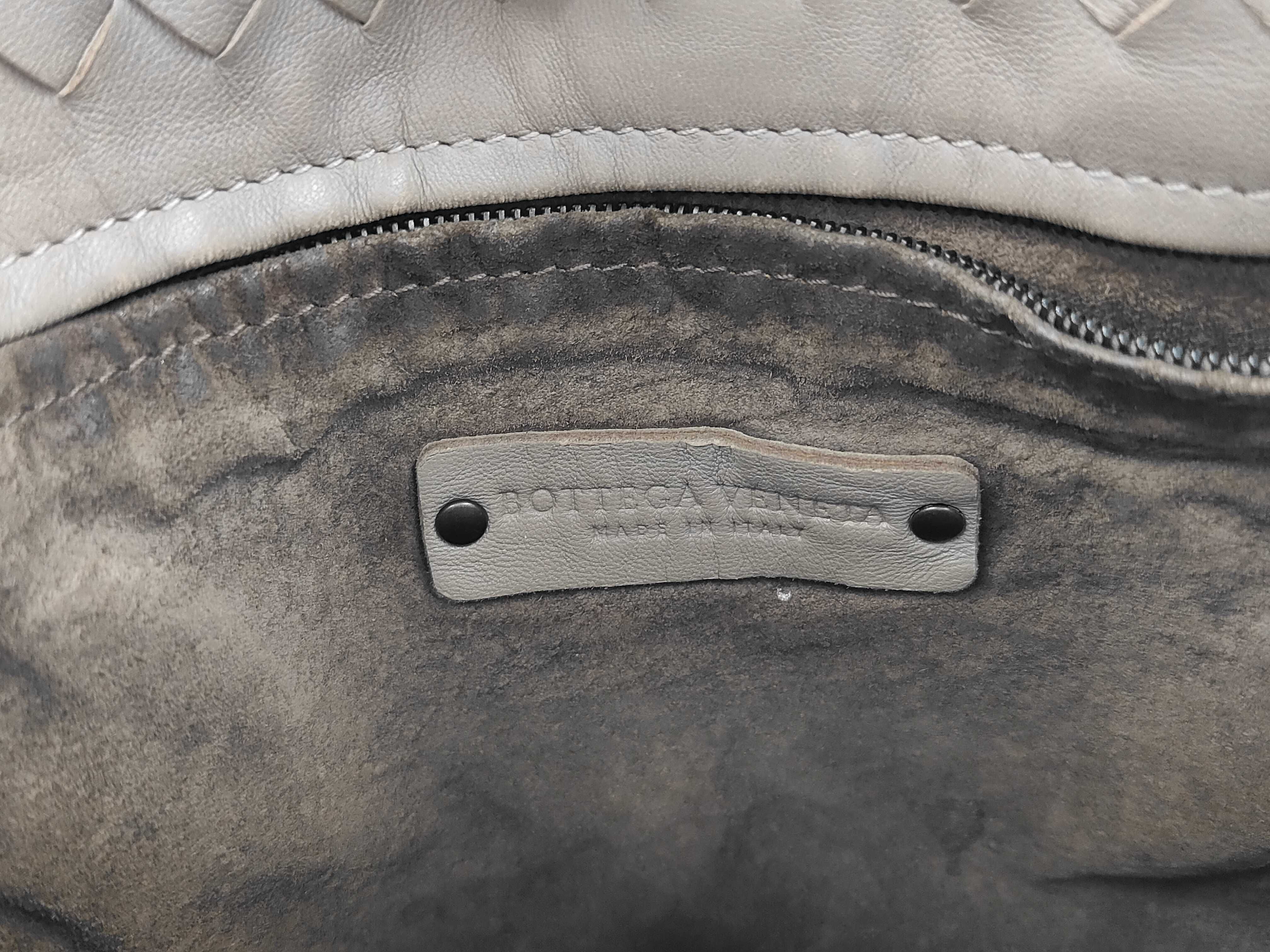 Intrecciato Leather Handbag — view 9
