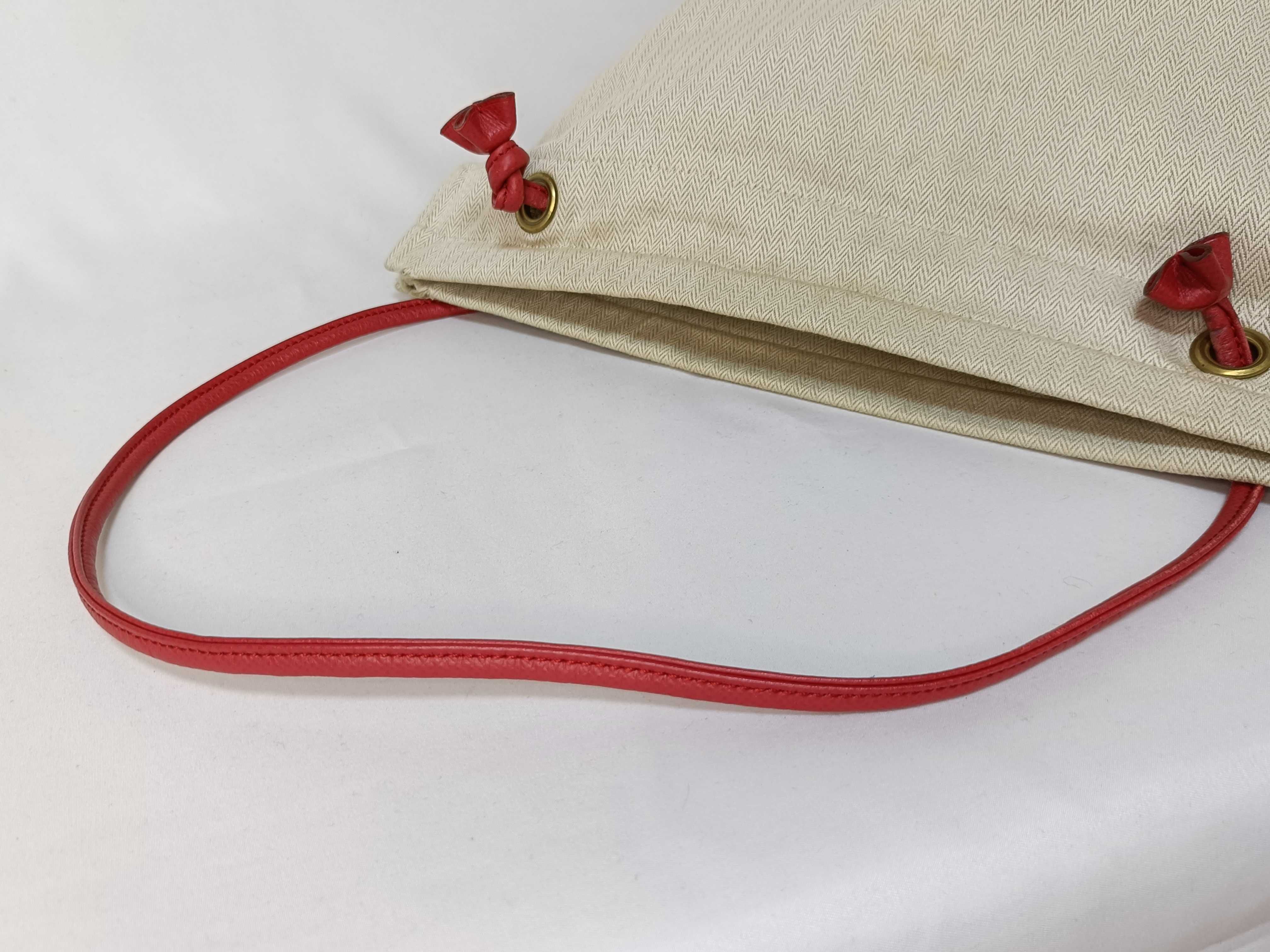 Aline MM Toile Chevron Shoulder Bag — view 3