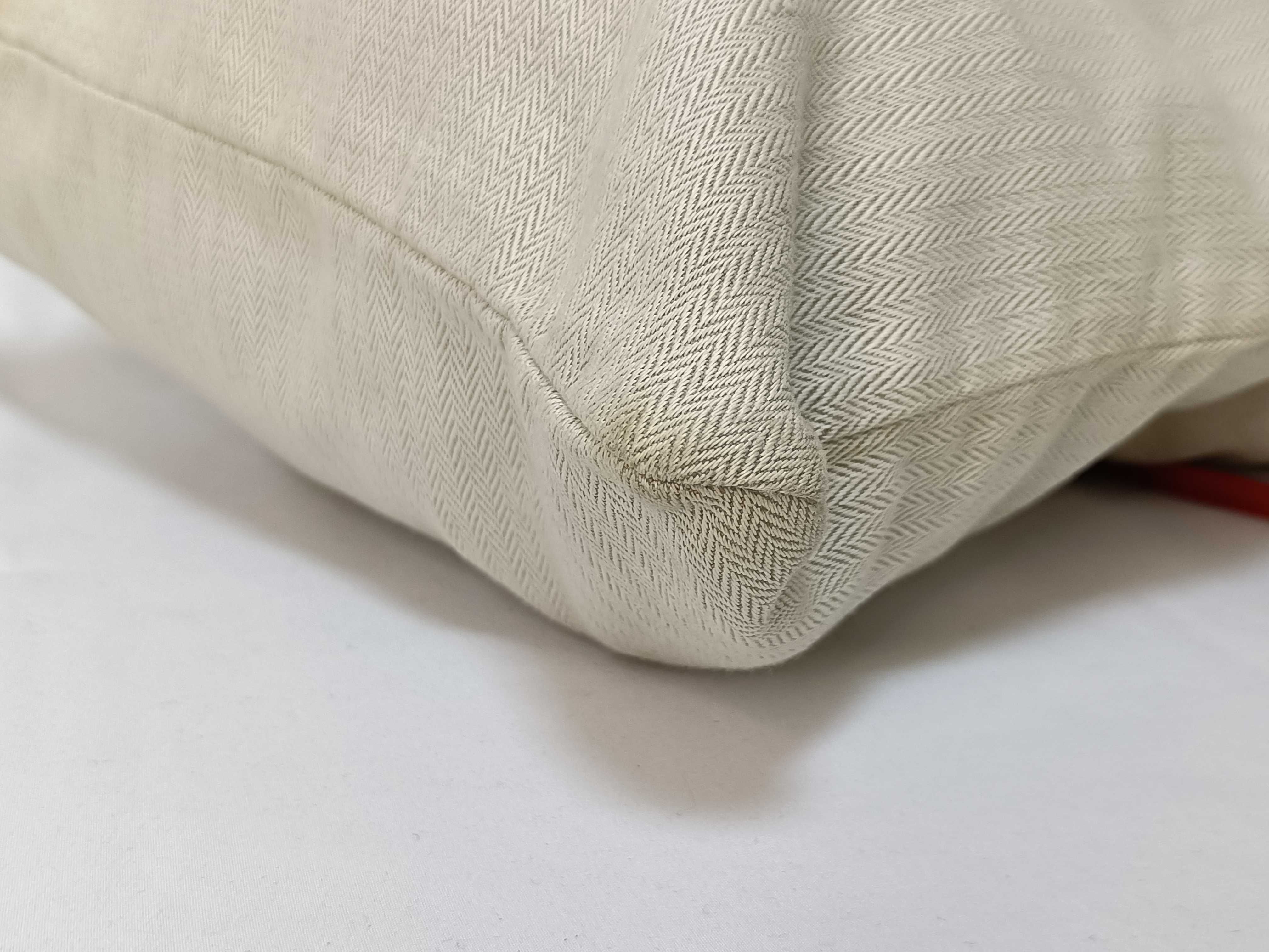 Aline MM Toile Chevron Shoulder Bag — view 9