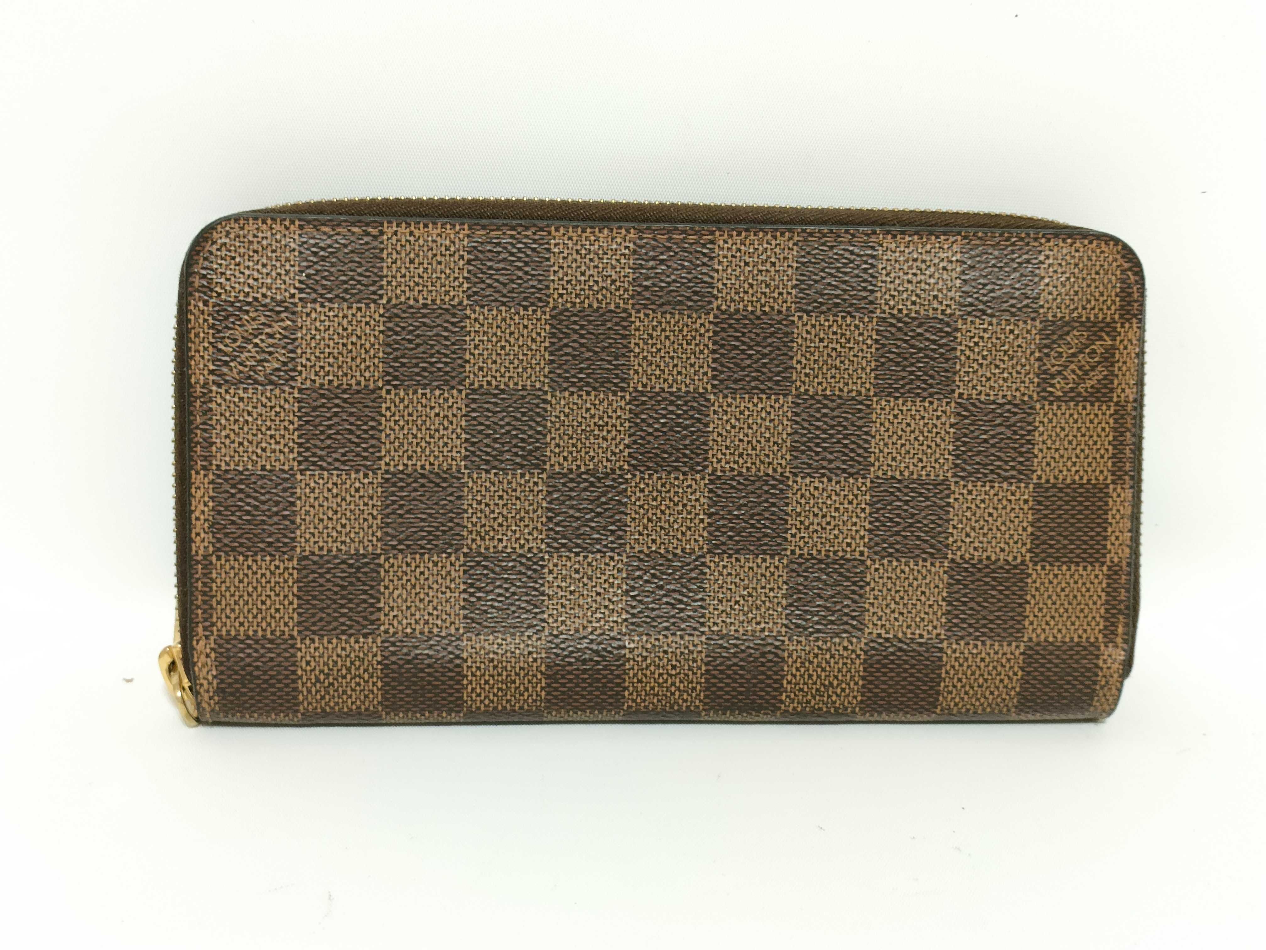Damier Zippy Rose Ballet Wallet with Gold Hardware GI2198