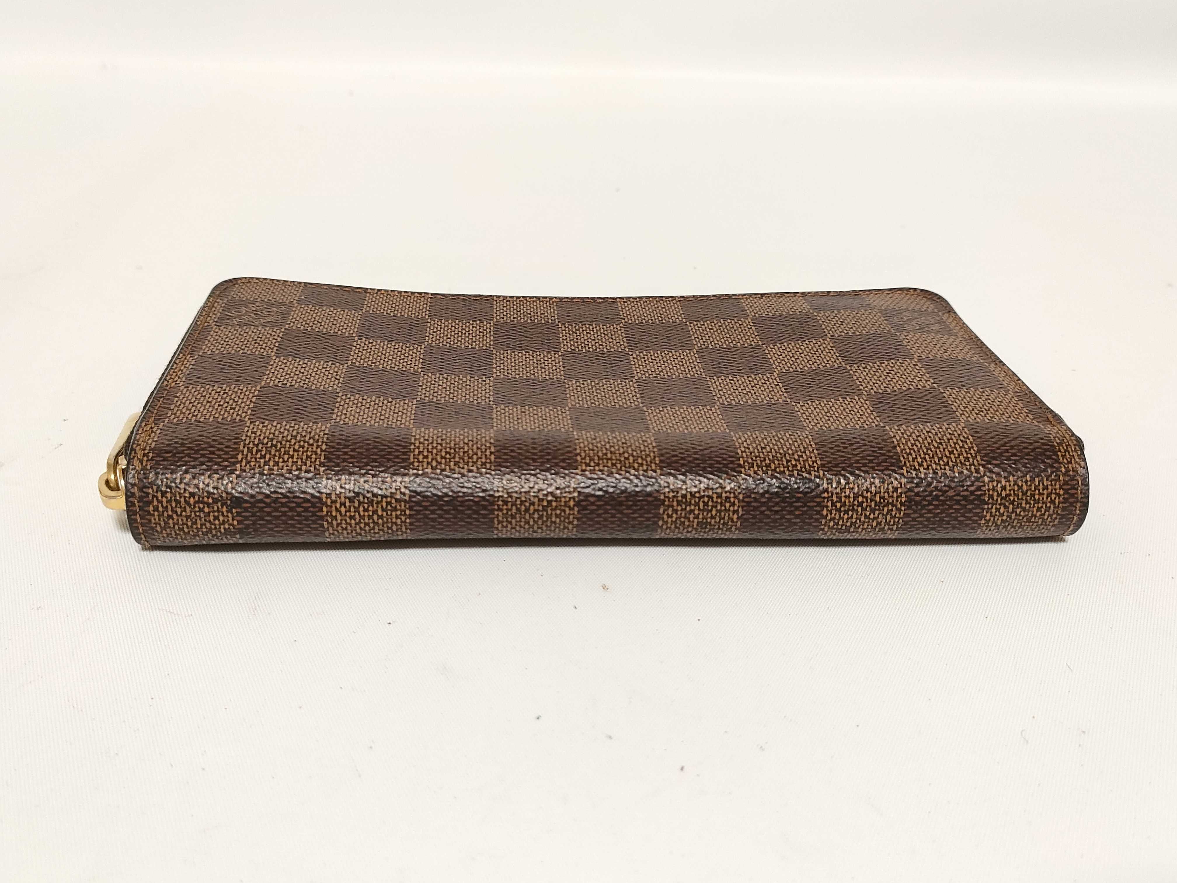 Damier Zippy Rose Ballet Wallet with Gold Hardware GI2198 — view 3