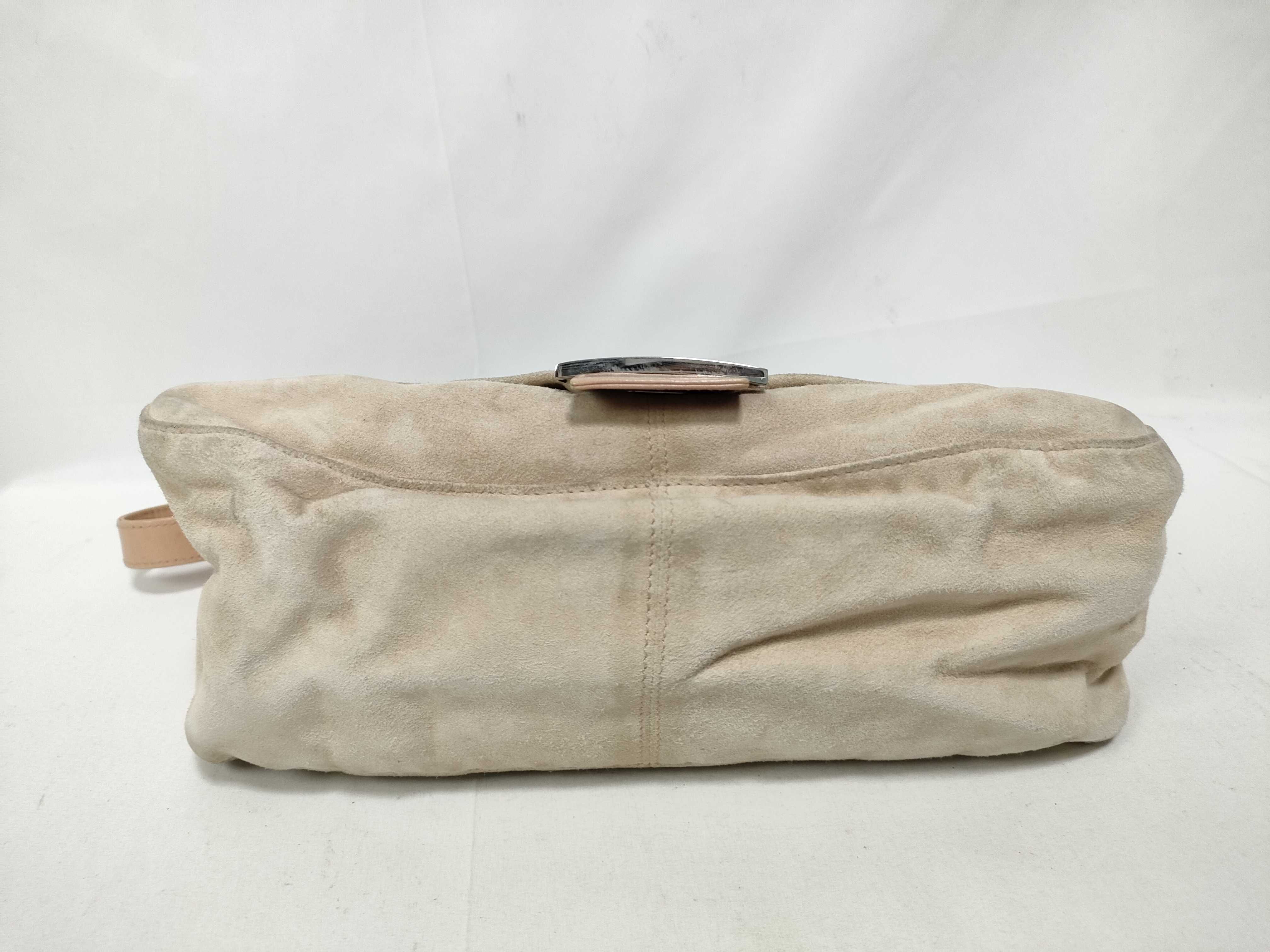 Mamma Bucket Suede Pink Shoulder Bag — view 3