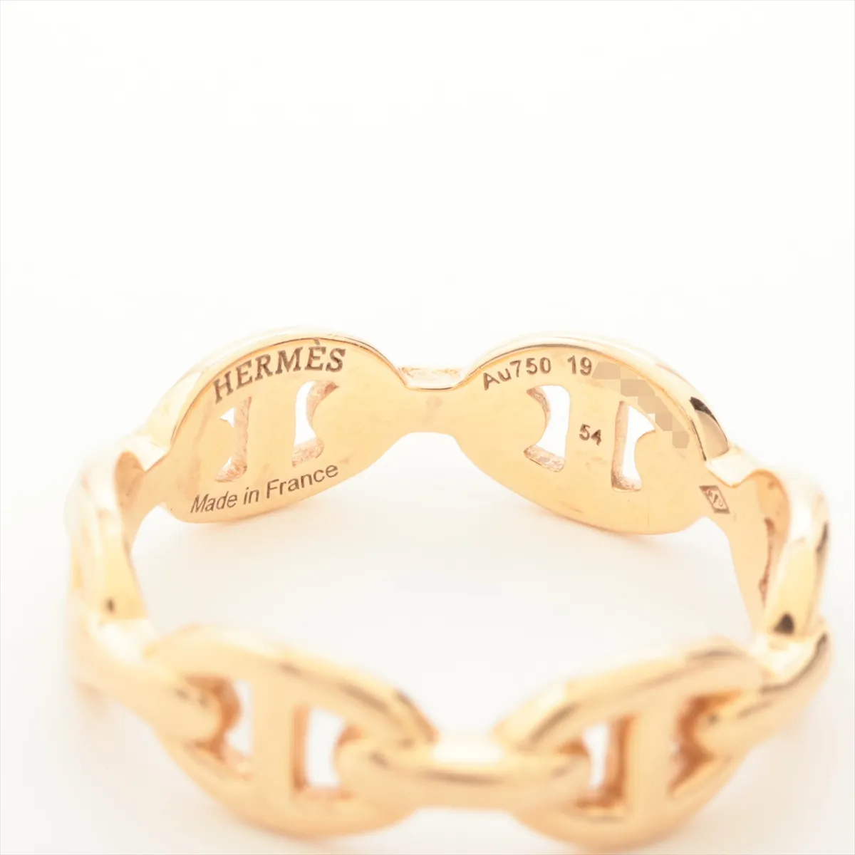 Chaine d'Ancre Enchene Ring 750(PG) 4.0g 54 19G199499 — view 3