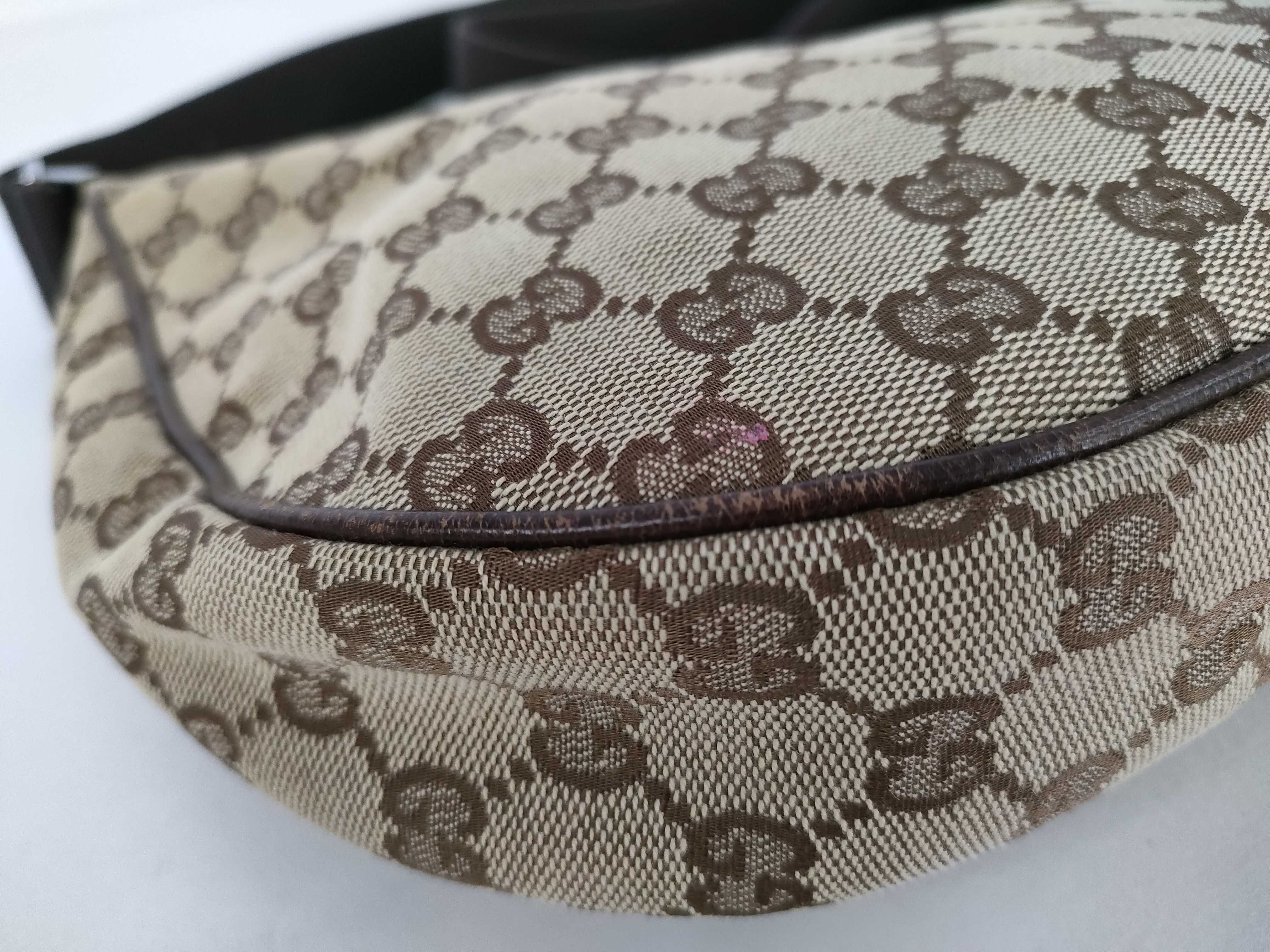 GG canvas shoulder bag, no tears expected. ¥40,000 — view 6