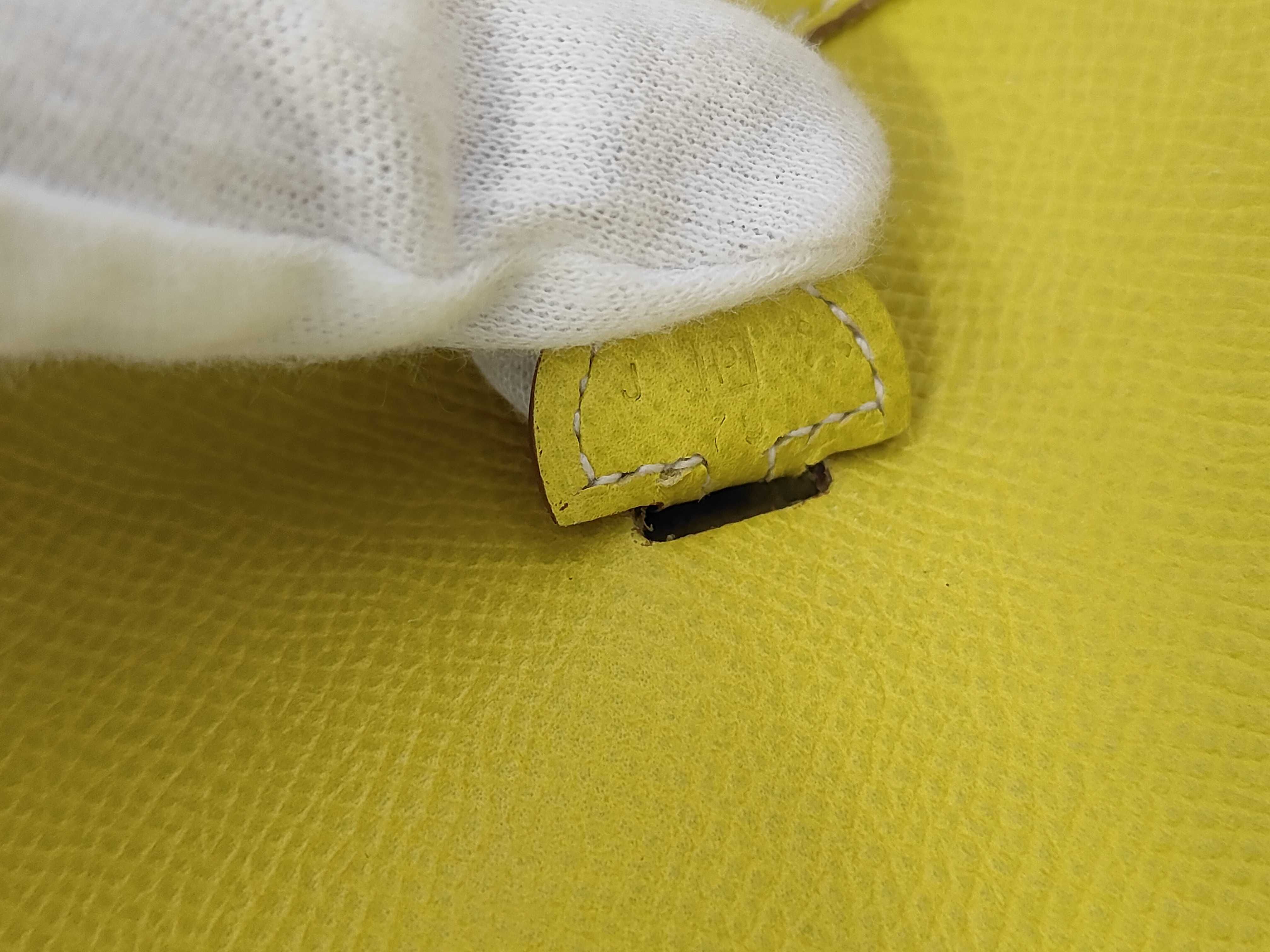 Evelyne TPM Veau Epsom Lime SS P stamp Shoulder Bag — view 10