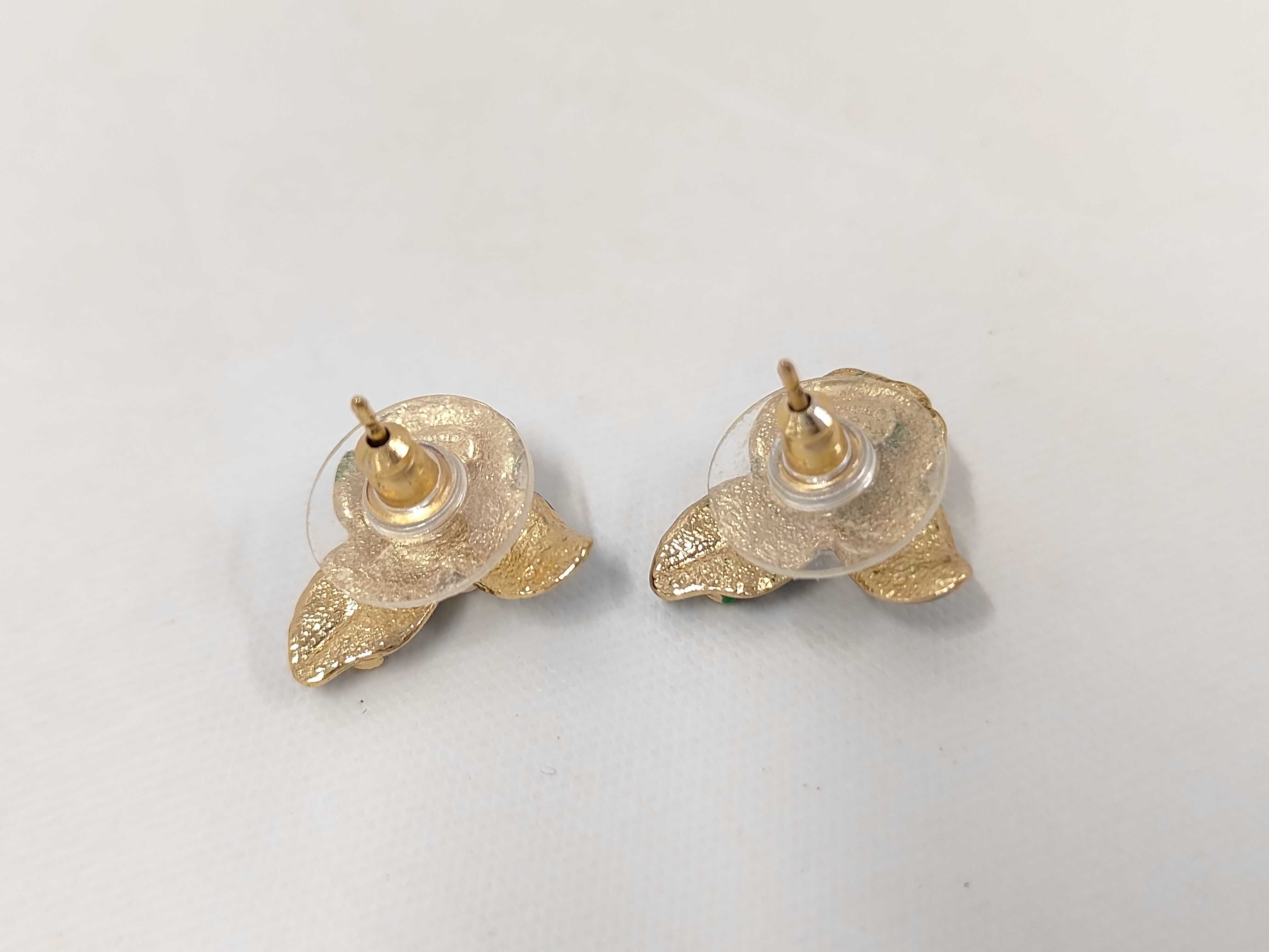 04A Earrings (Coco Mark Camellia) Earrings — view 3