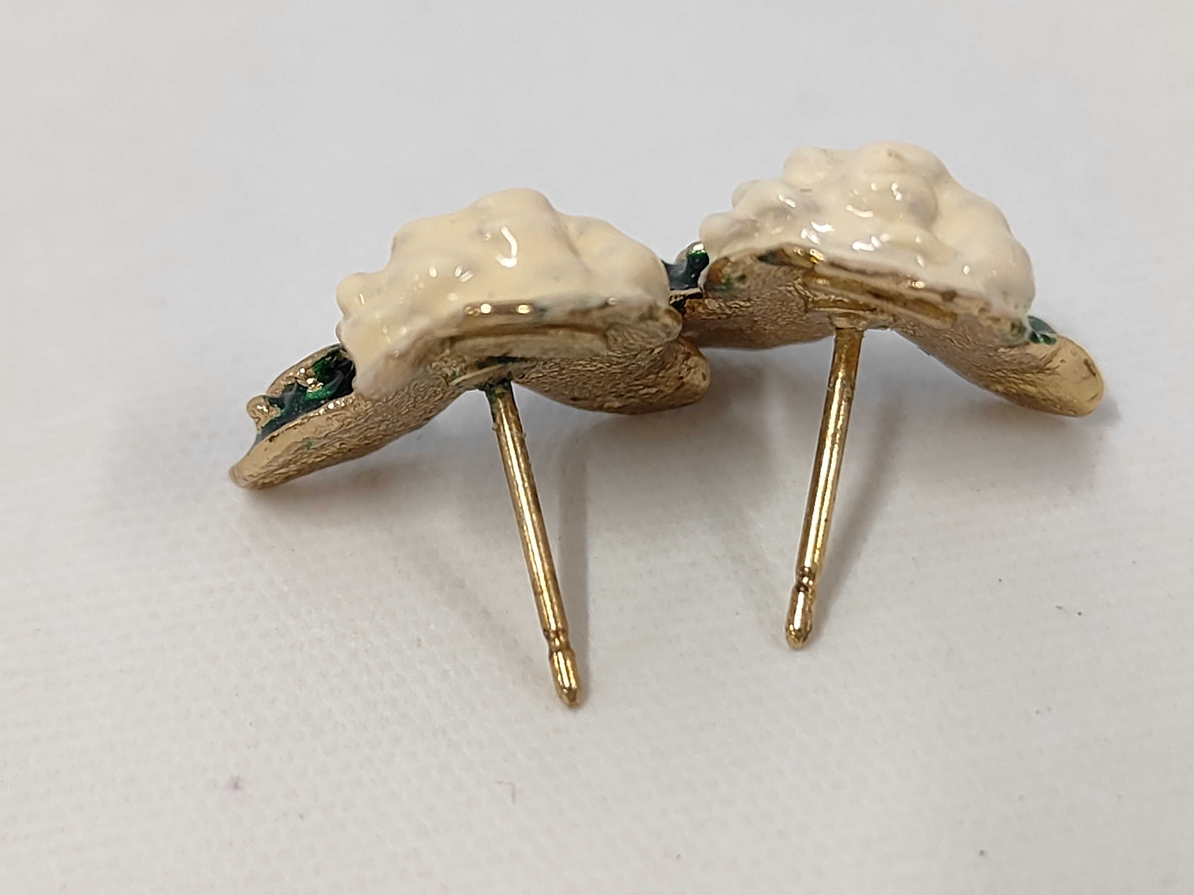 04A Earrings (Coco Mark Camellia) Earrings — view 5
