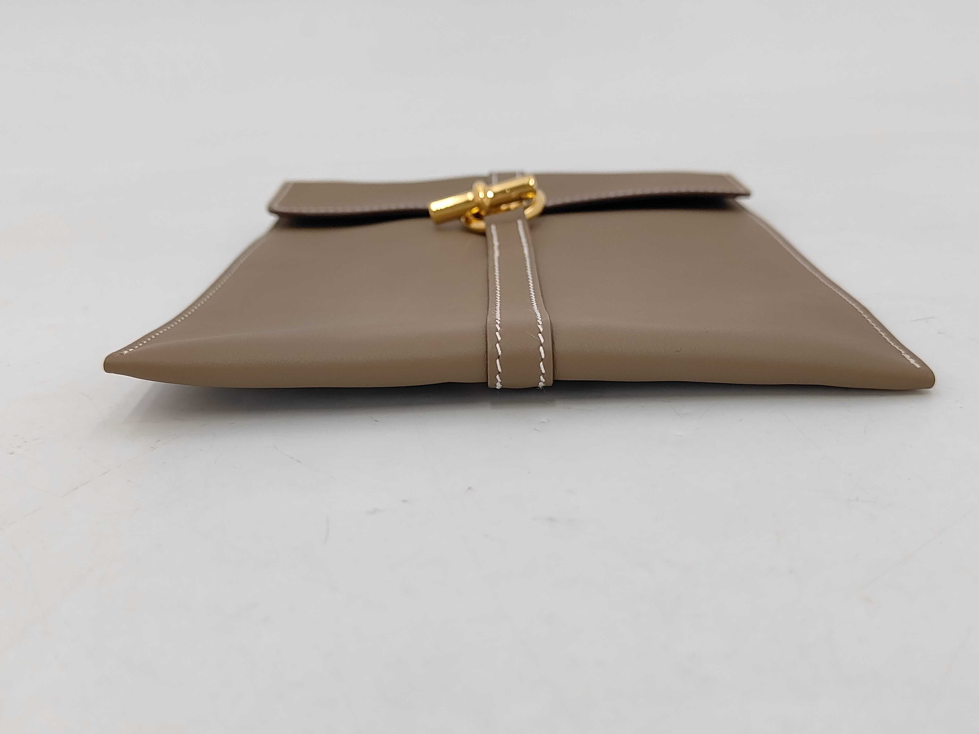 Glenant To Go Bag, K stamp, Etoupe, Gold hardware, Size 50 — view 5