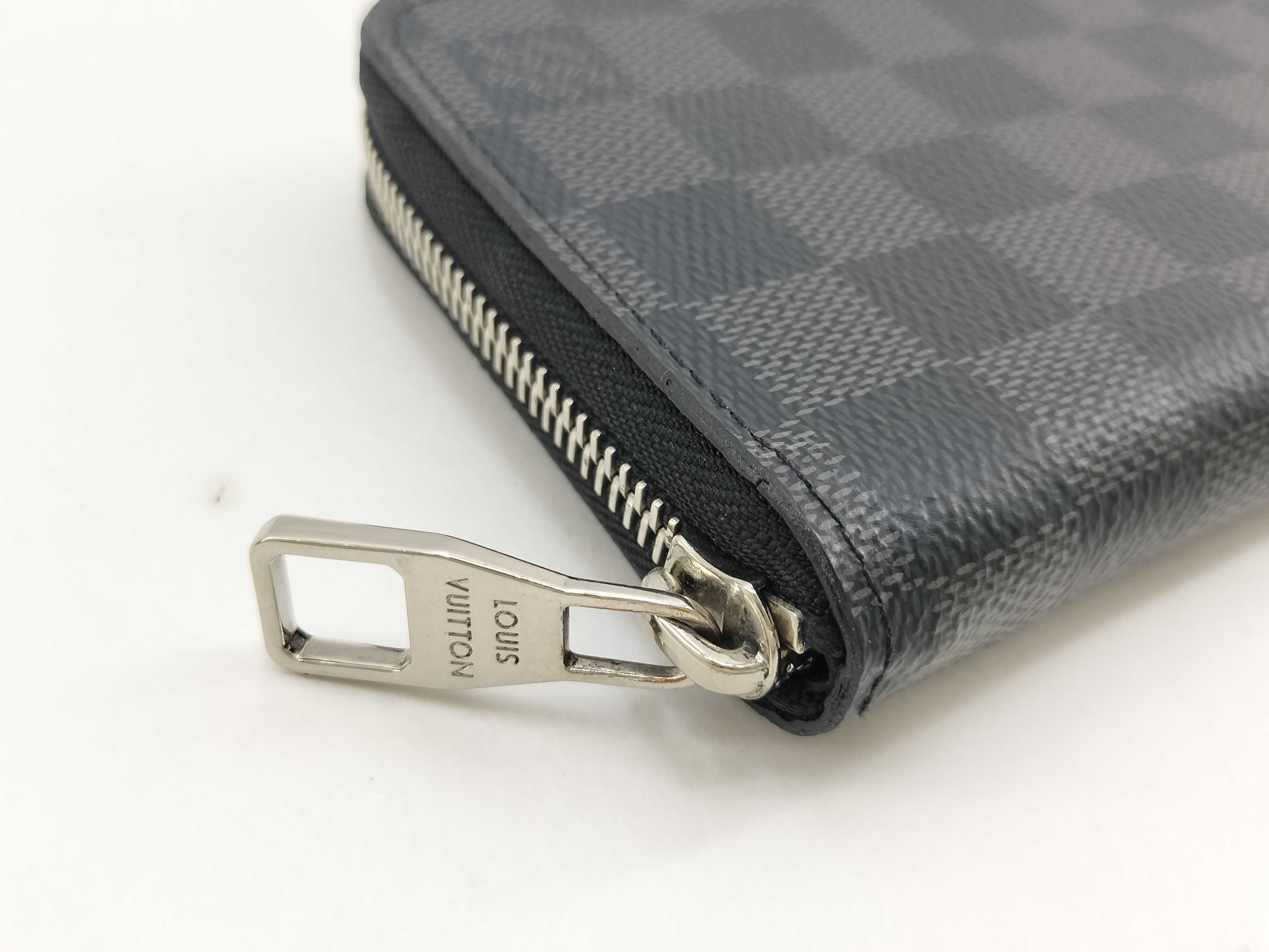 Damier Graphite Zippy Wallet Vertical — view 6