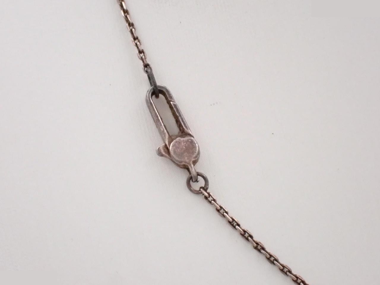 Plate: 925 sterling silver / 6.0g; Chain: approx. 48cm — view 2