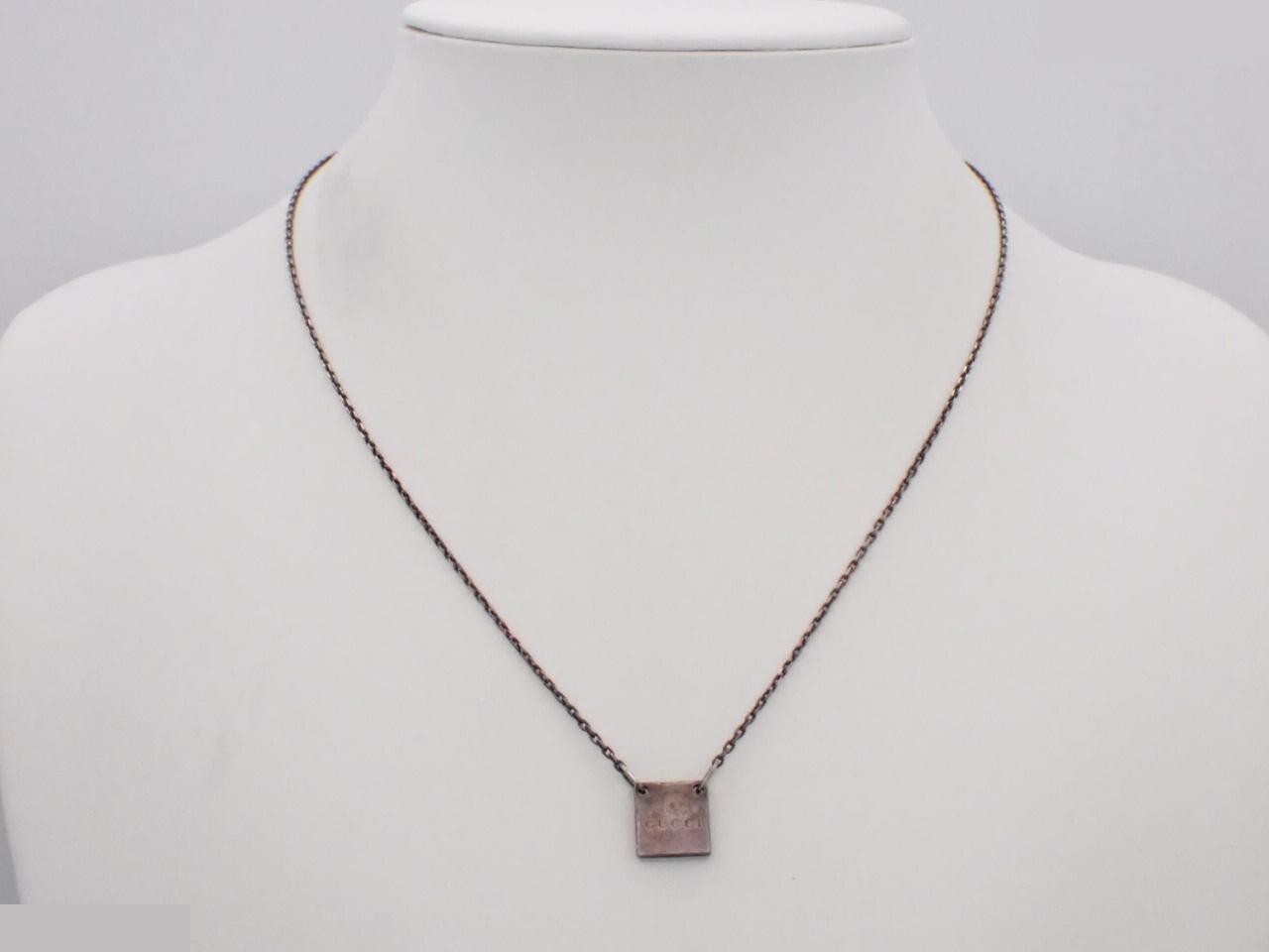 Plate: 925 sterling silver / 6.0g; Chain: approx. 48cm — view 3