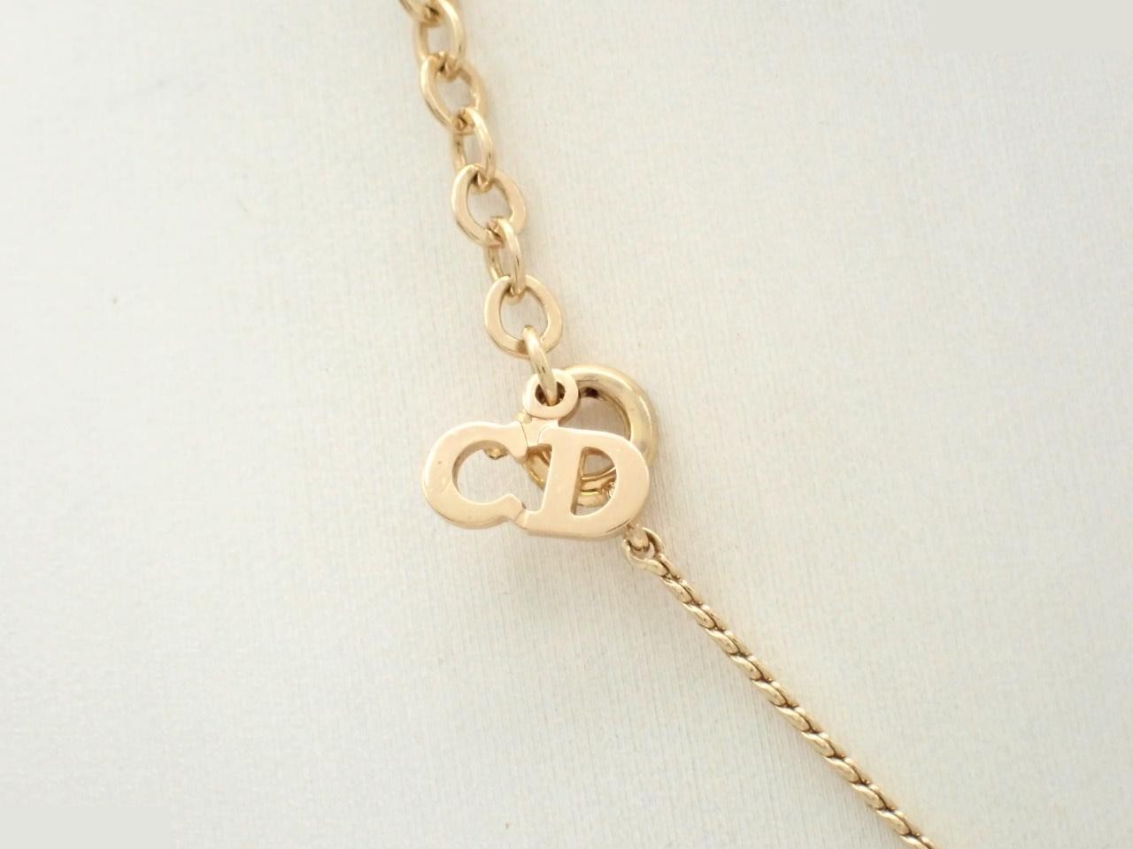 Gold necklace, chain approximately 40cm — view 2