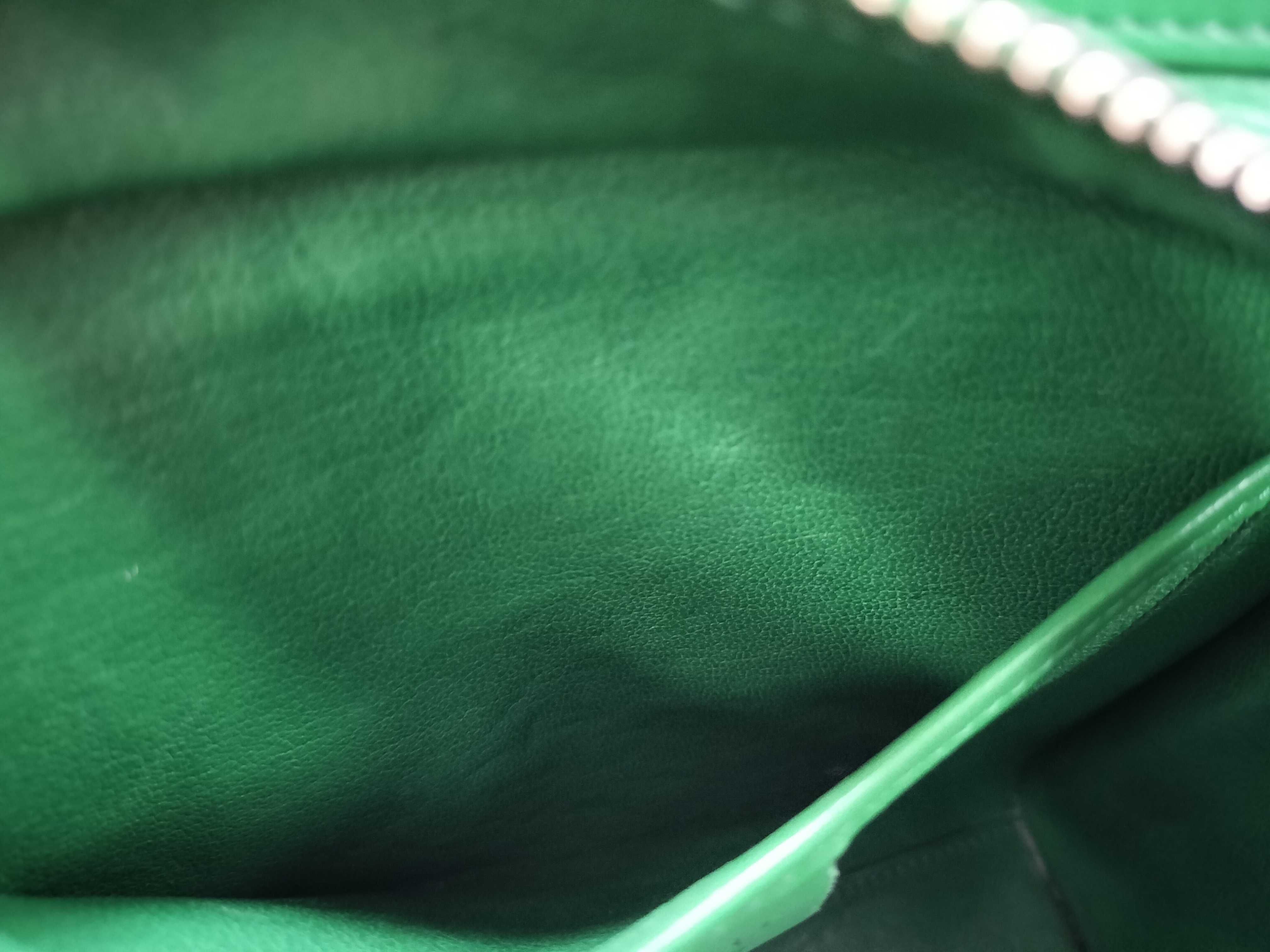 Luggage 2-Way Bag with Long Strap, Green Handbag — view 11