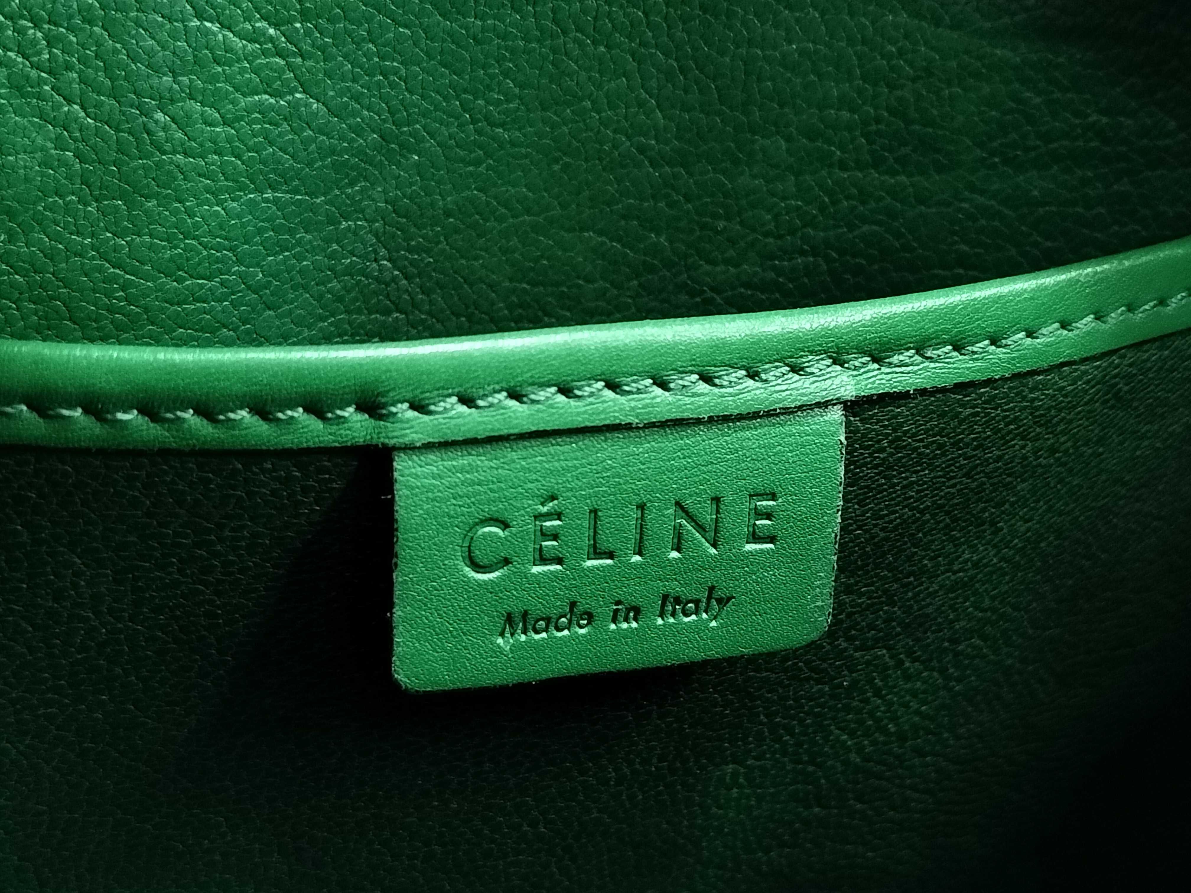 Luggage 2-Way Bag with Long Strap, Green Handbag — view 12