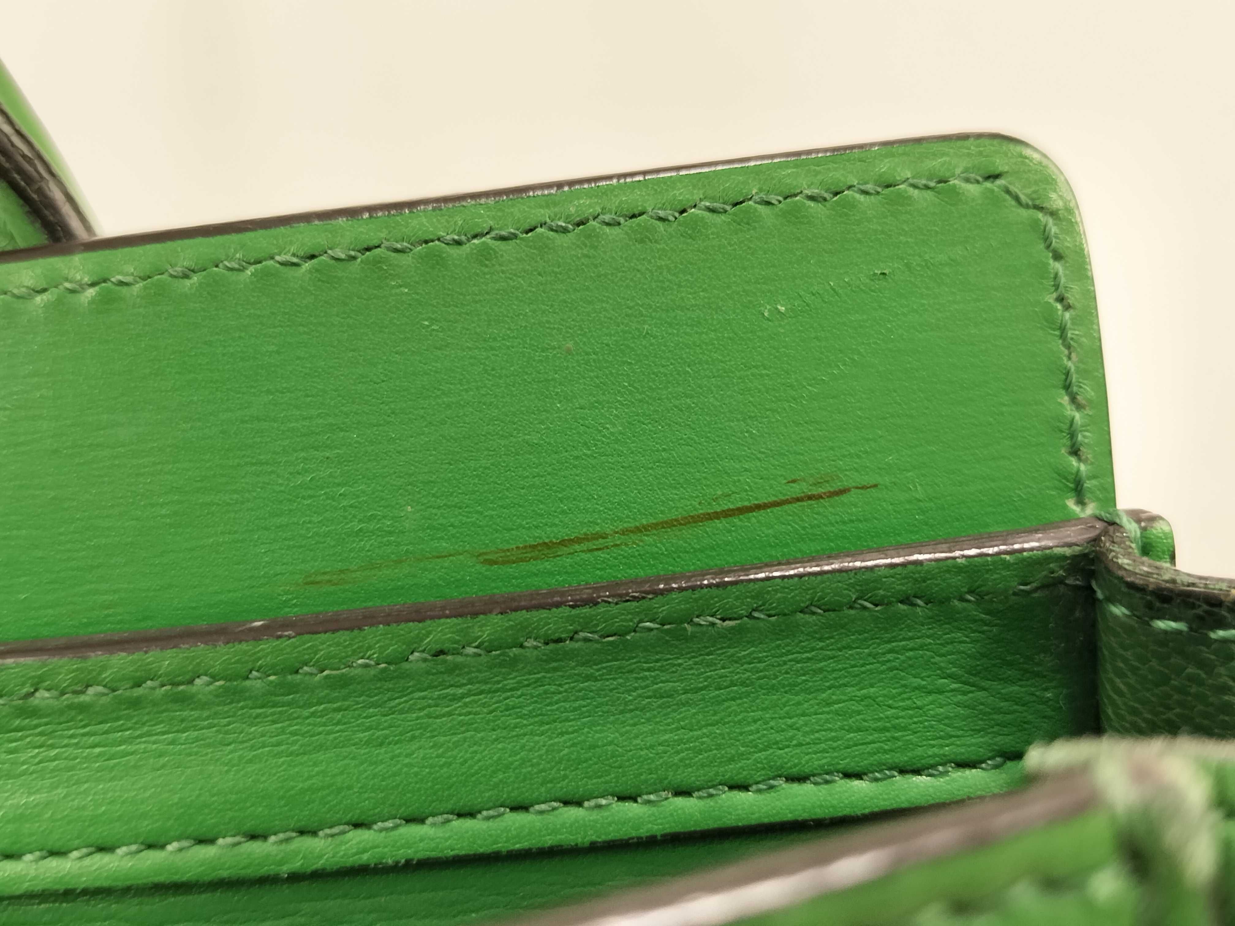 Luggage 2-Way Bag with Long Strap, Green Handbag — view 13
