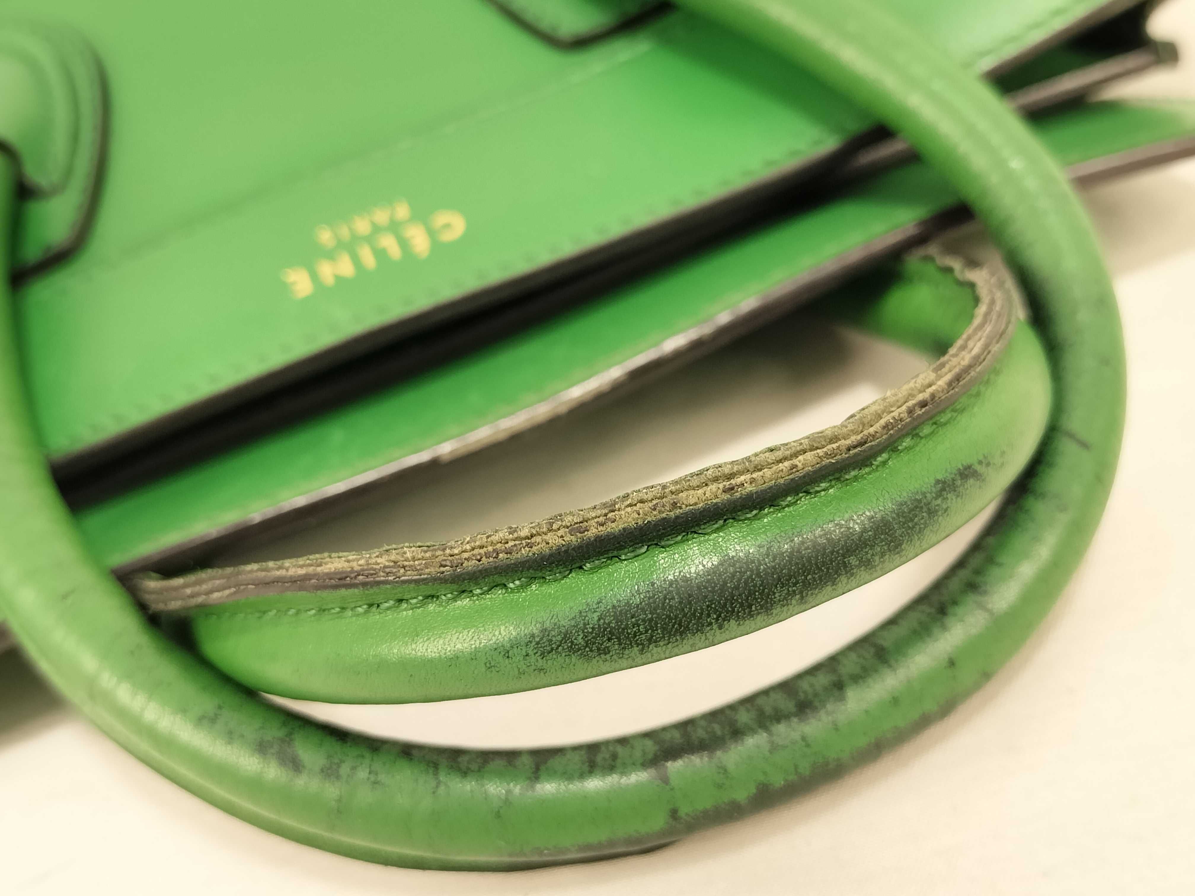 Luggage 2-Way Bag with Long Strap, Green Handbag — view 4