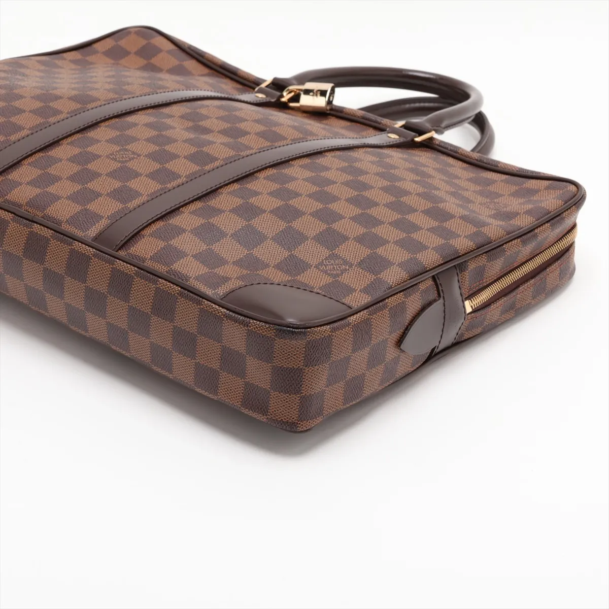 Damier Portedocuments Voyage N41124 RI0110 Brown — view 3