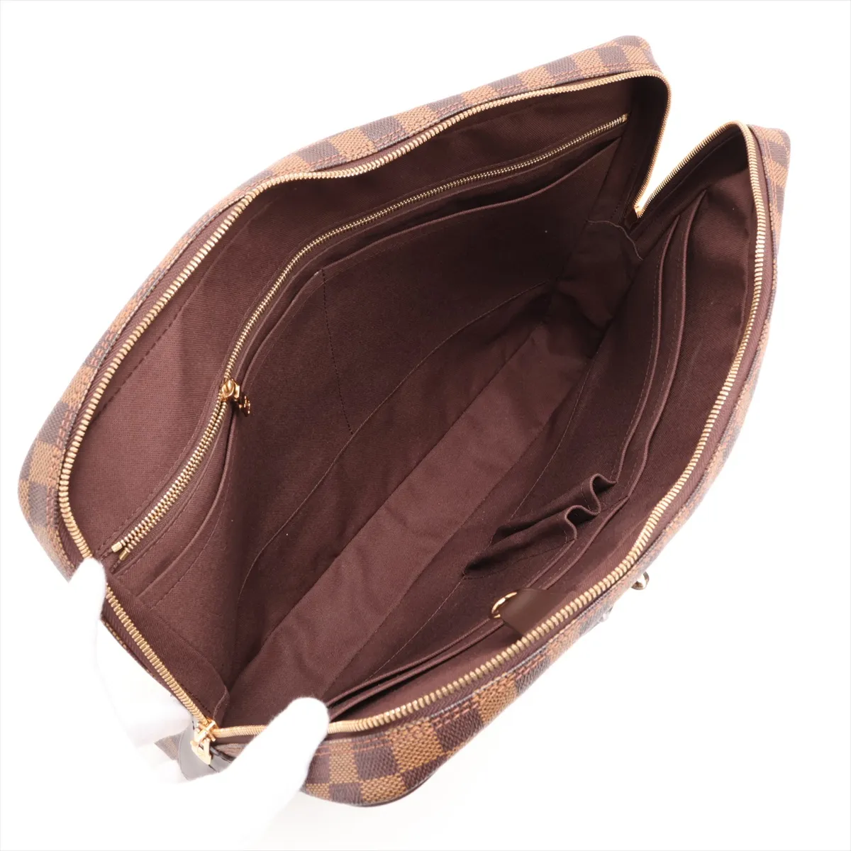 Damier Portedocuments Voyage N41124 RI0110 Brown — view 7