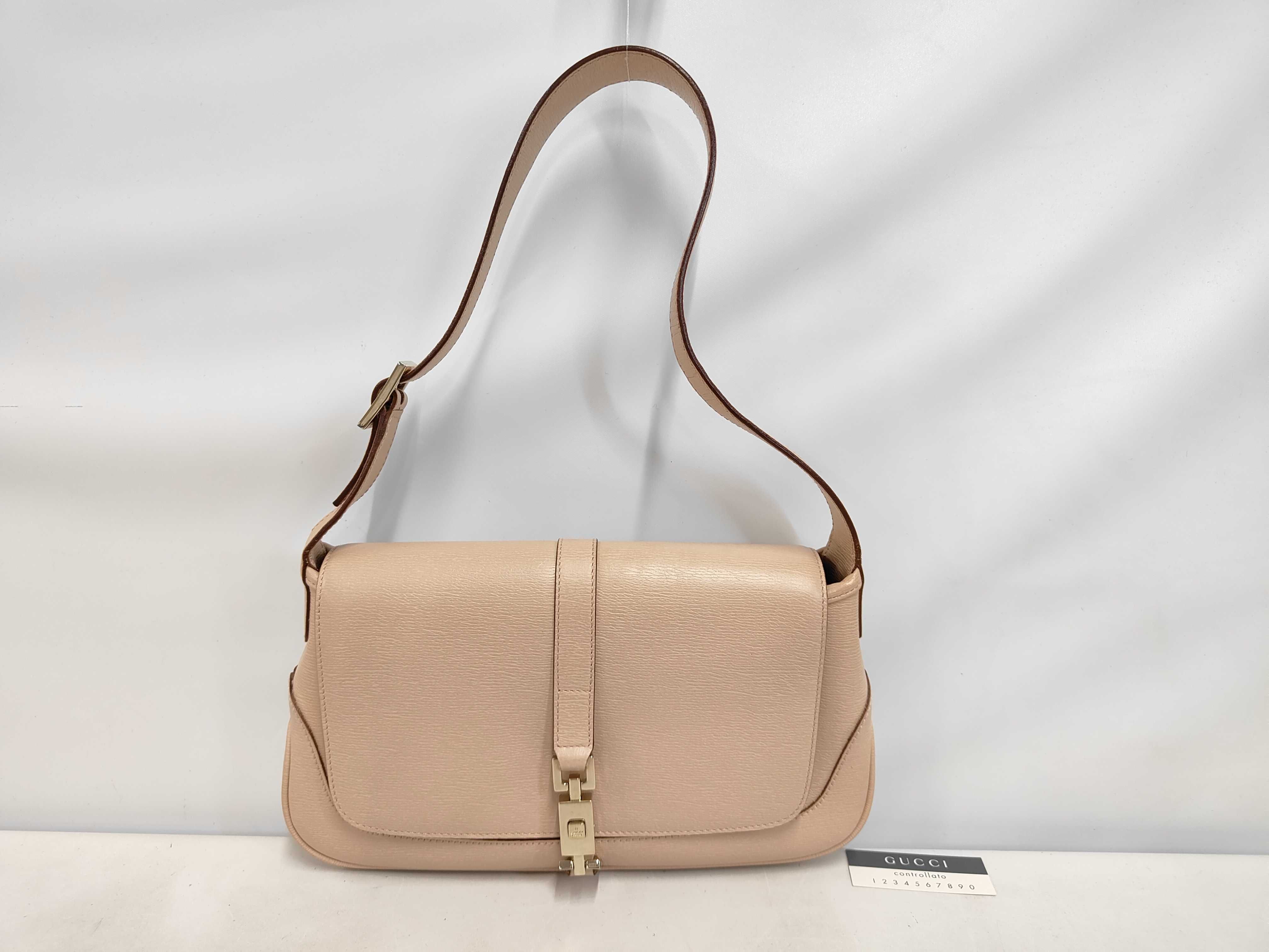 Leather Jackie Shoulder Bag