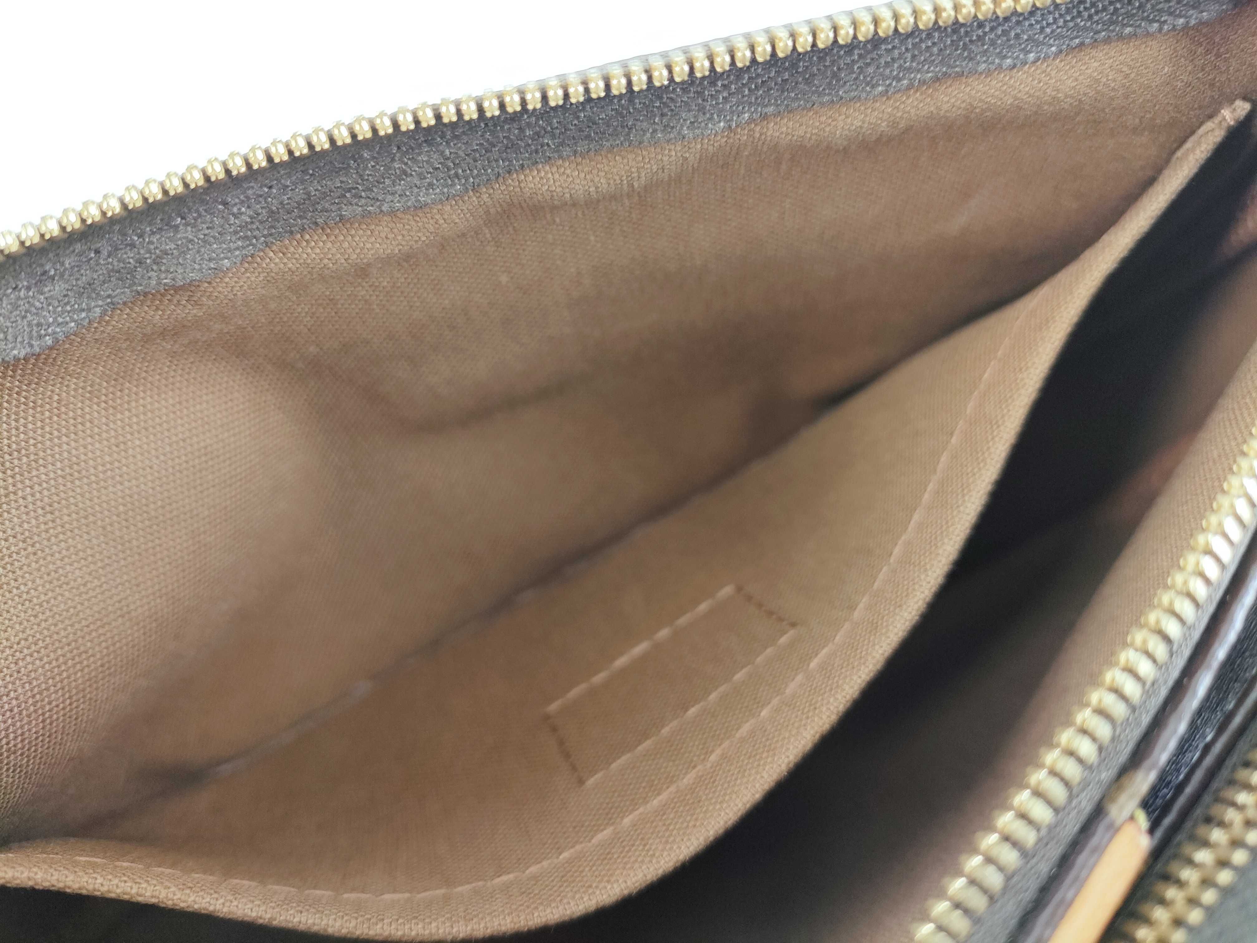 Monogram Louis Vuitton Shoulder Bag Multi Pochette Accessoires Monogram Khaki M44813 Shoulder Bag Pouch — view 11